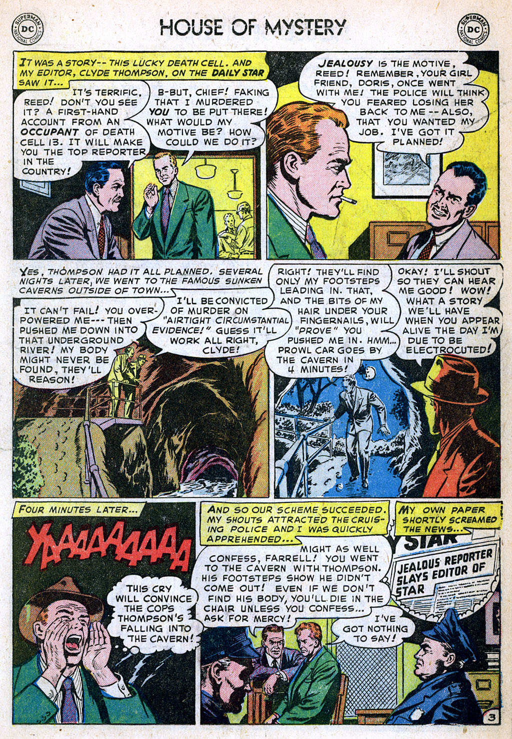 Read online House of Mystery (1951) comic -  Issue #12 - 13