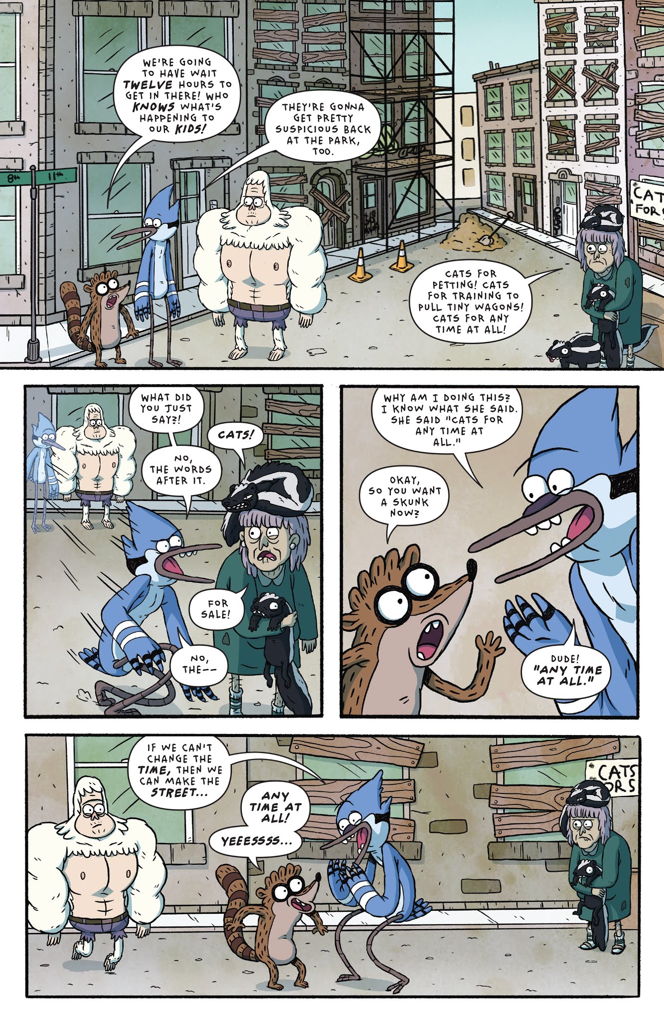 Read online Regular Show: 25 Years Later comic -  Issue #2 - 12