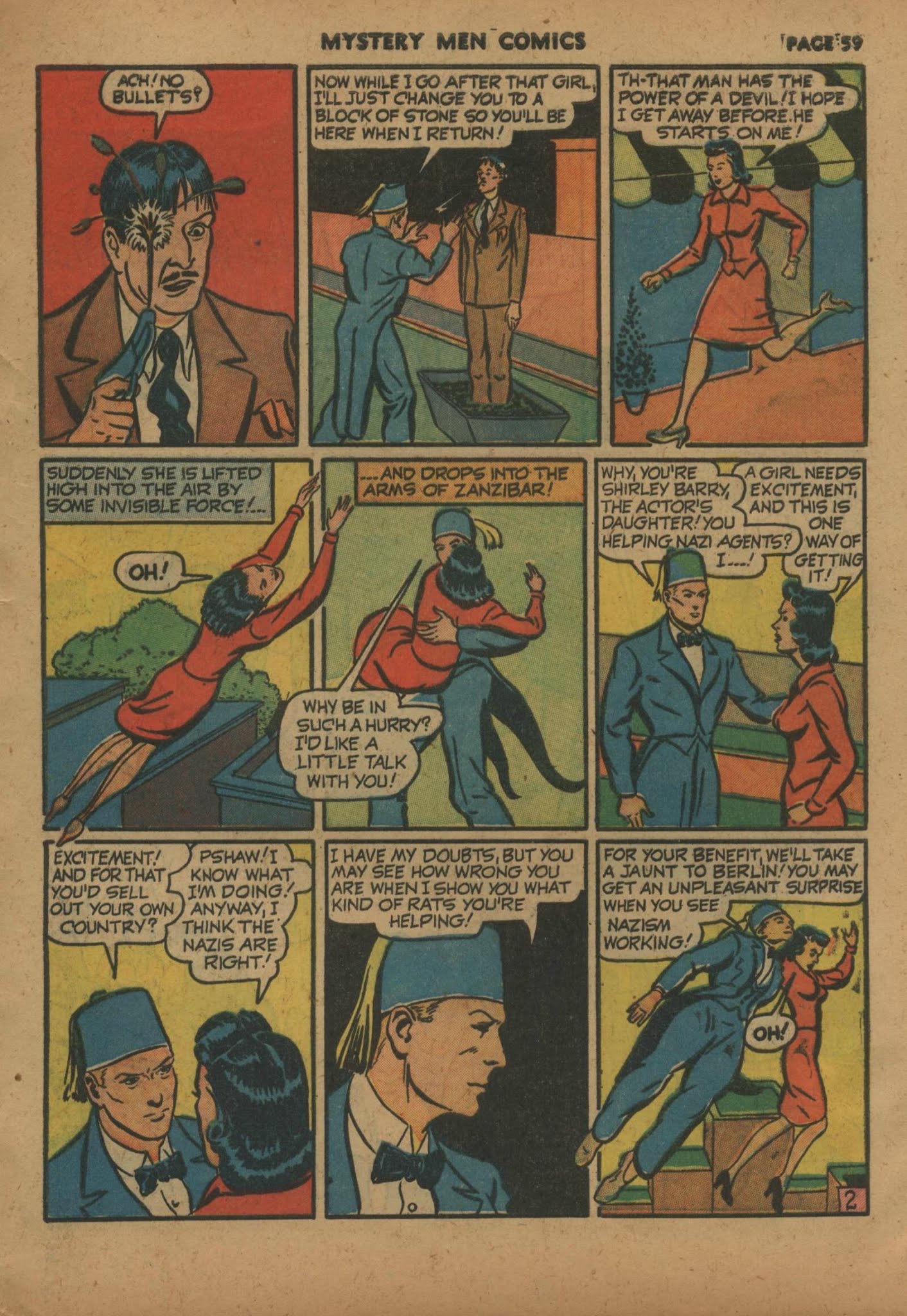 Read online Mystery Men Comics comic -  Issue #26 - 61