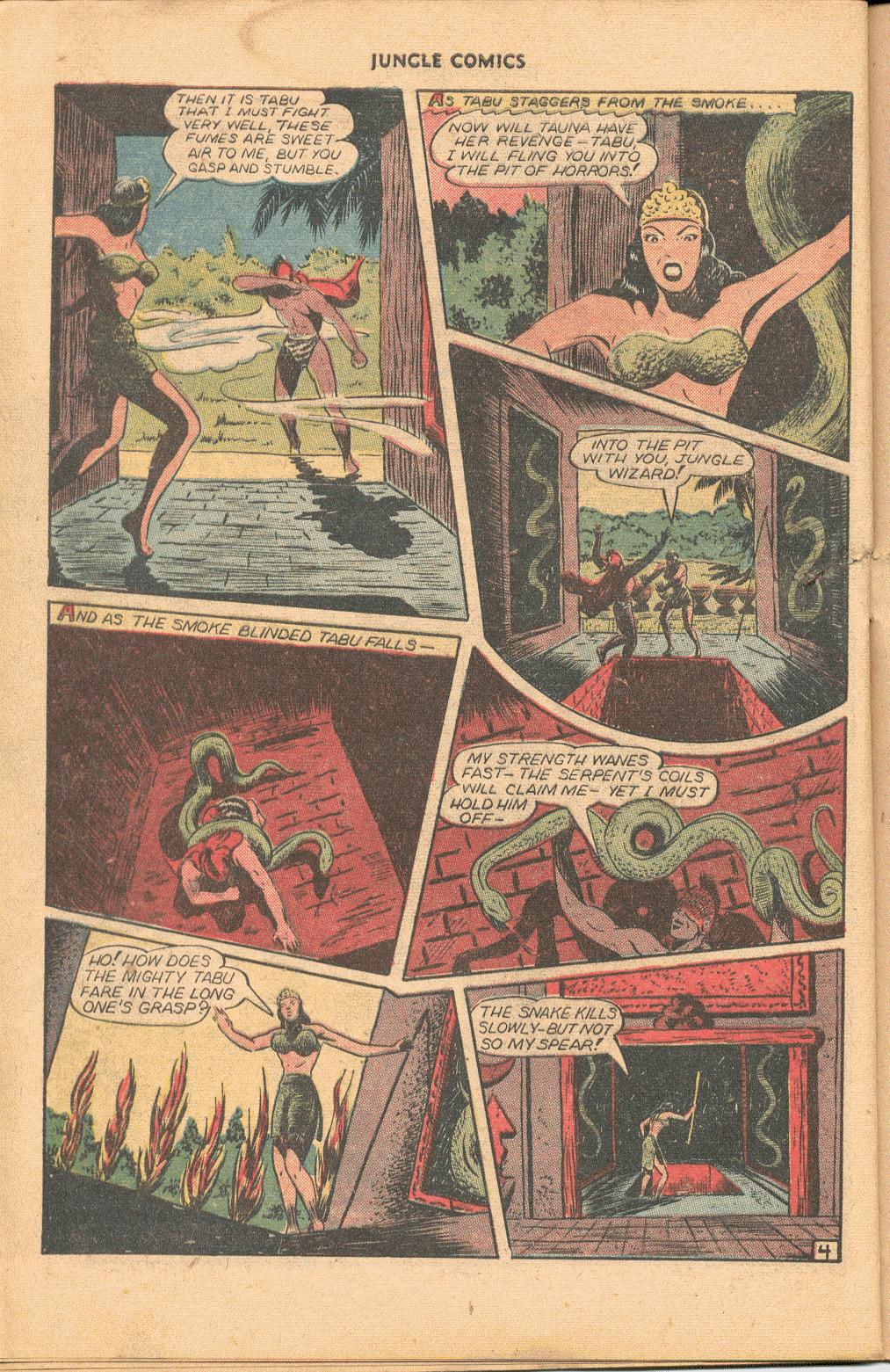 Read online Jungle Comics comic -  Issue #73 - 24