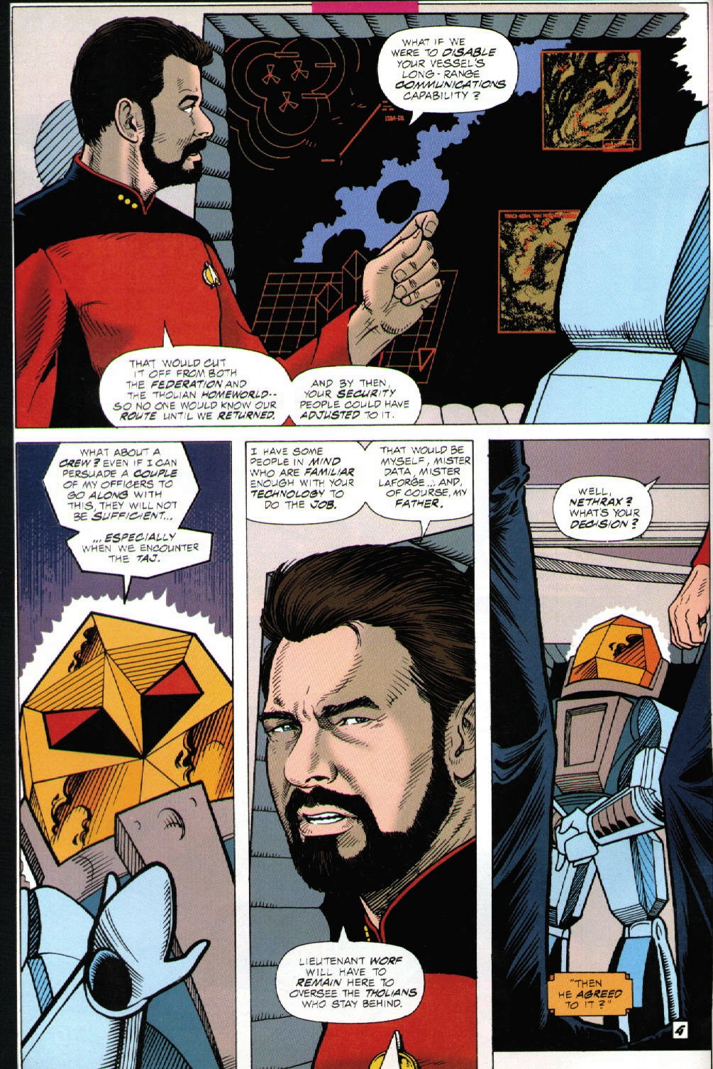 Read online Star Trek: The Next Generation (1989) comic -  Issue #75 - 3