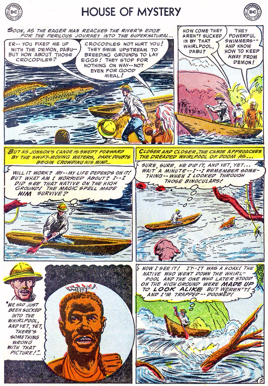 Read online House of Mystery (1951) comic -  Issue #25 - 31