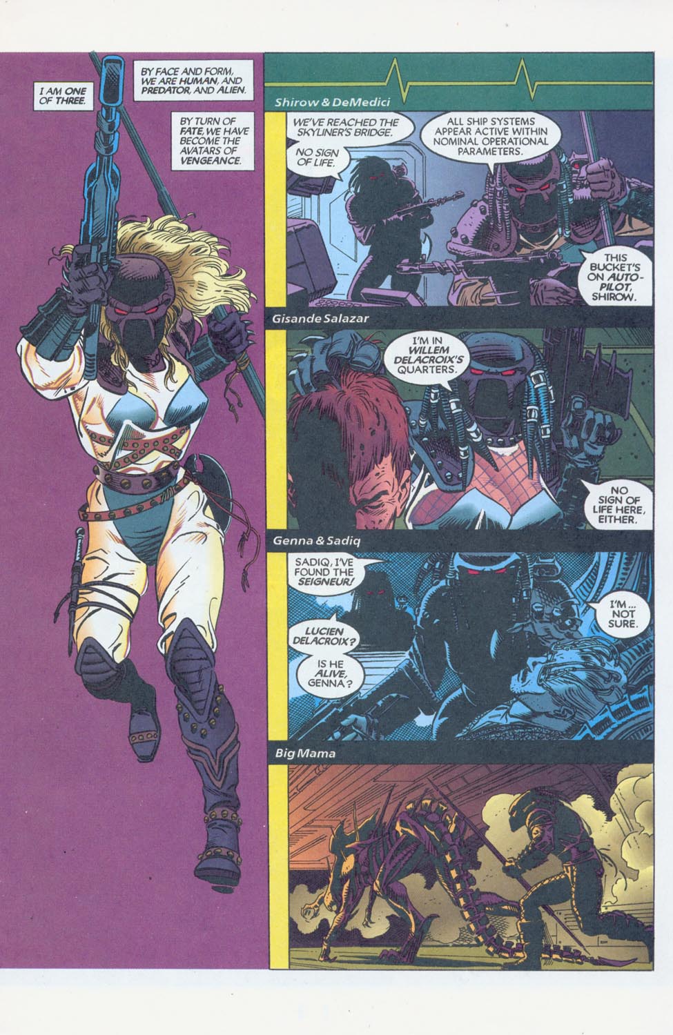 Aliens/Predator: The Deadliest of the Species issue 11 - Page 3