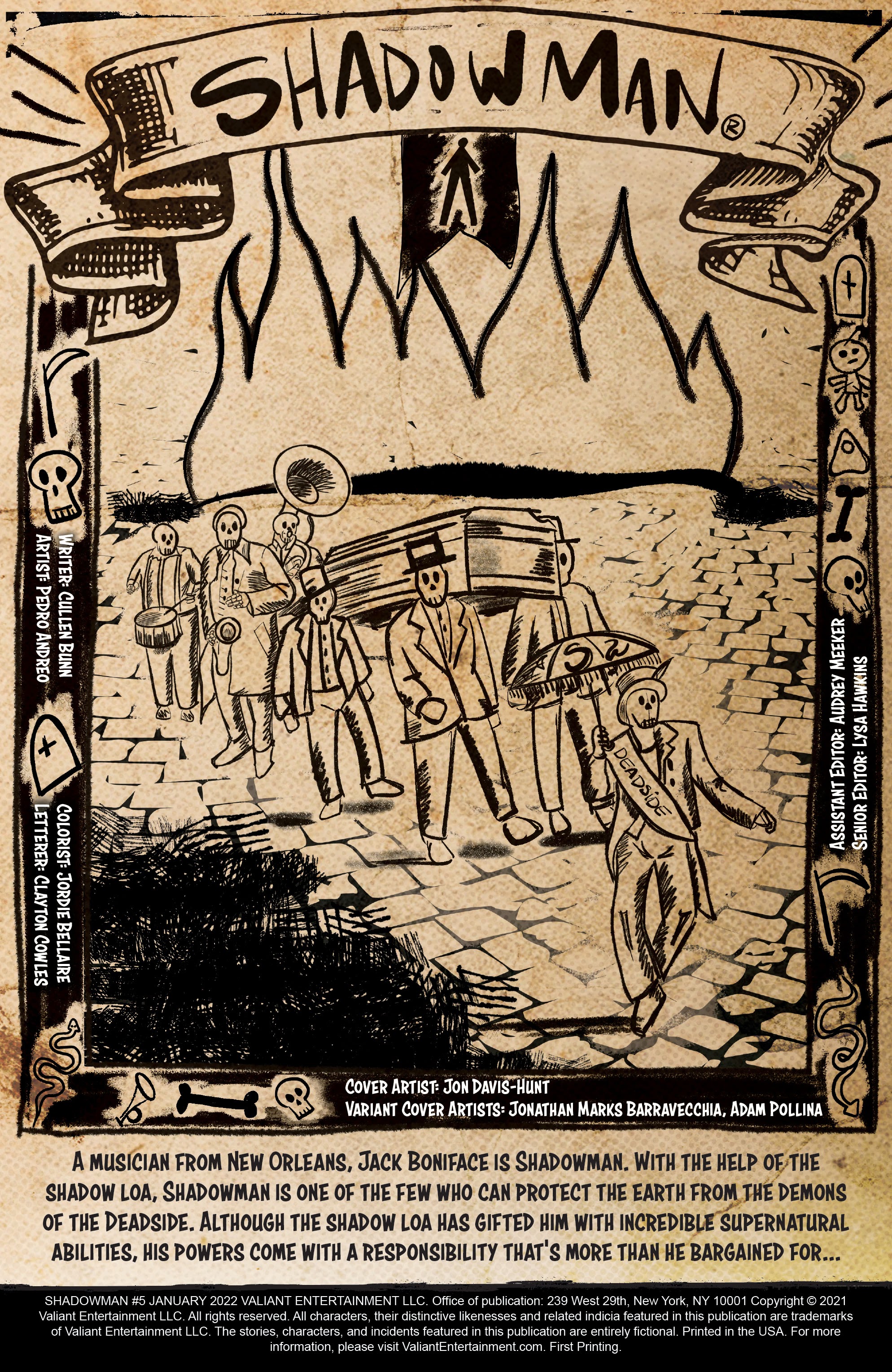 Read online Shadowman (2021) comic -  Issue #5 - 2