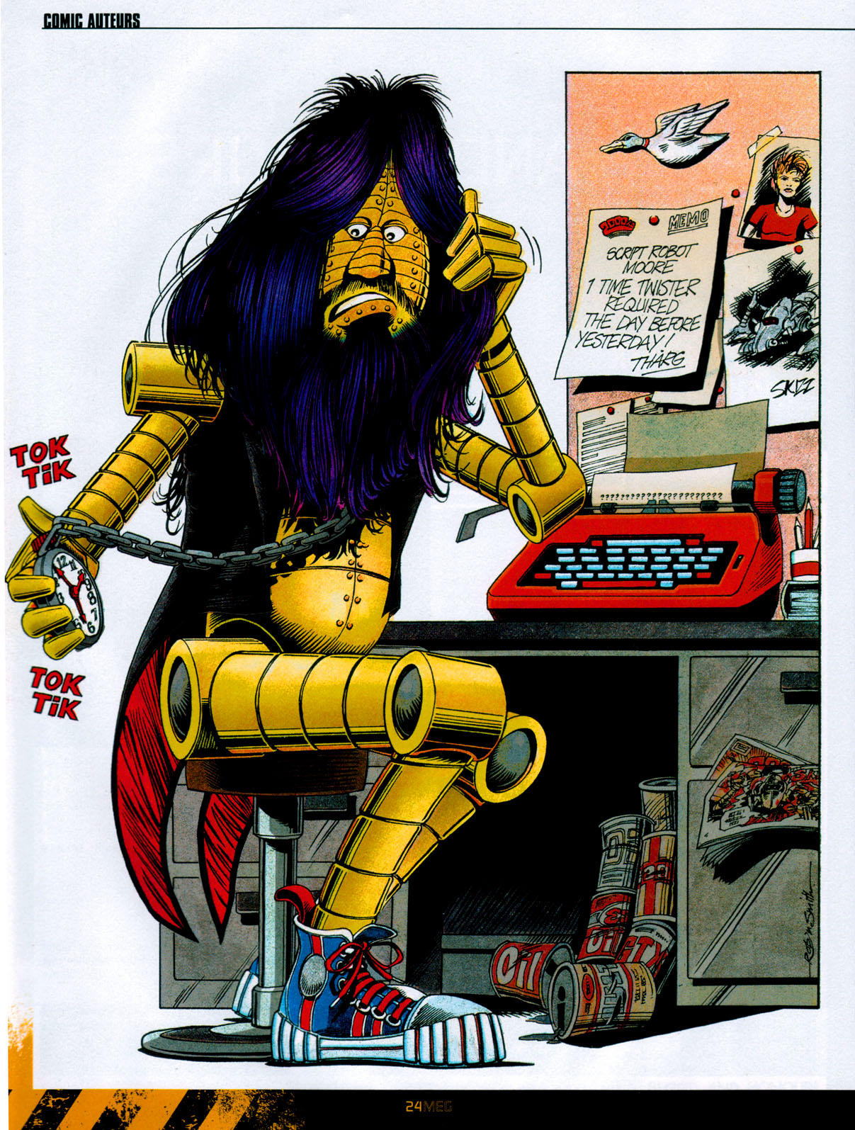 Read online Judge Dredd Megazine (Vol. 5) comic -  Issue #246 - 24