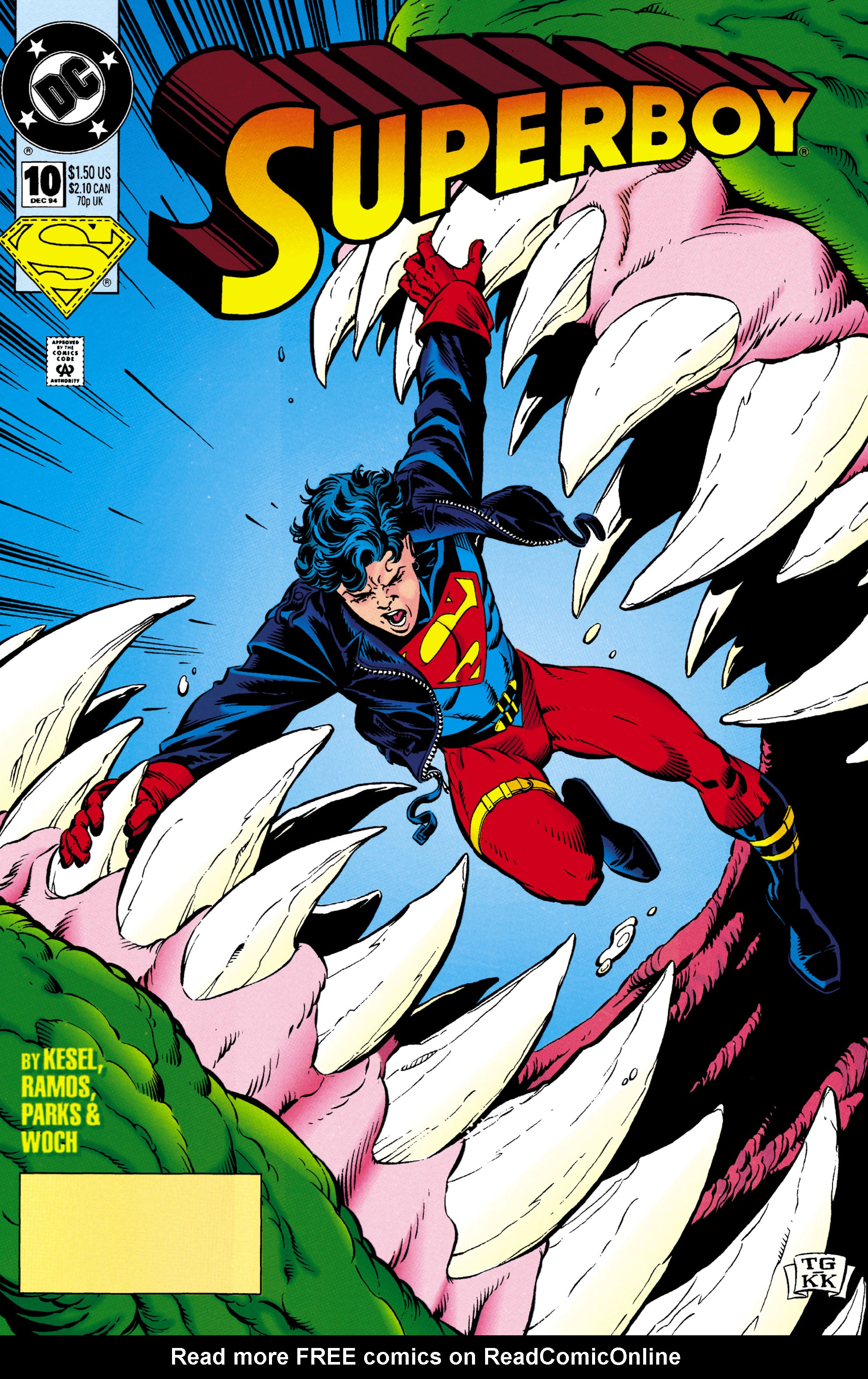 Superboy (1994) 10 Page 0