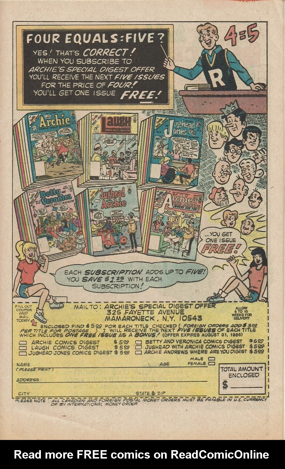 Read online Jughead (1965) comic -  Issue #346 - 25