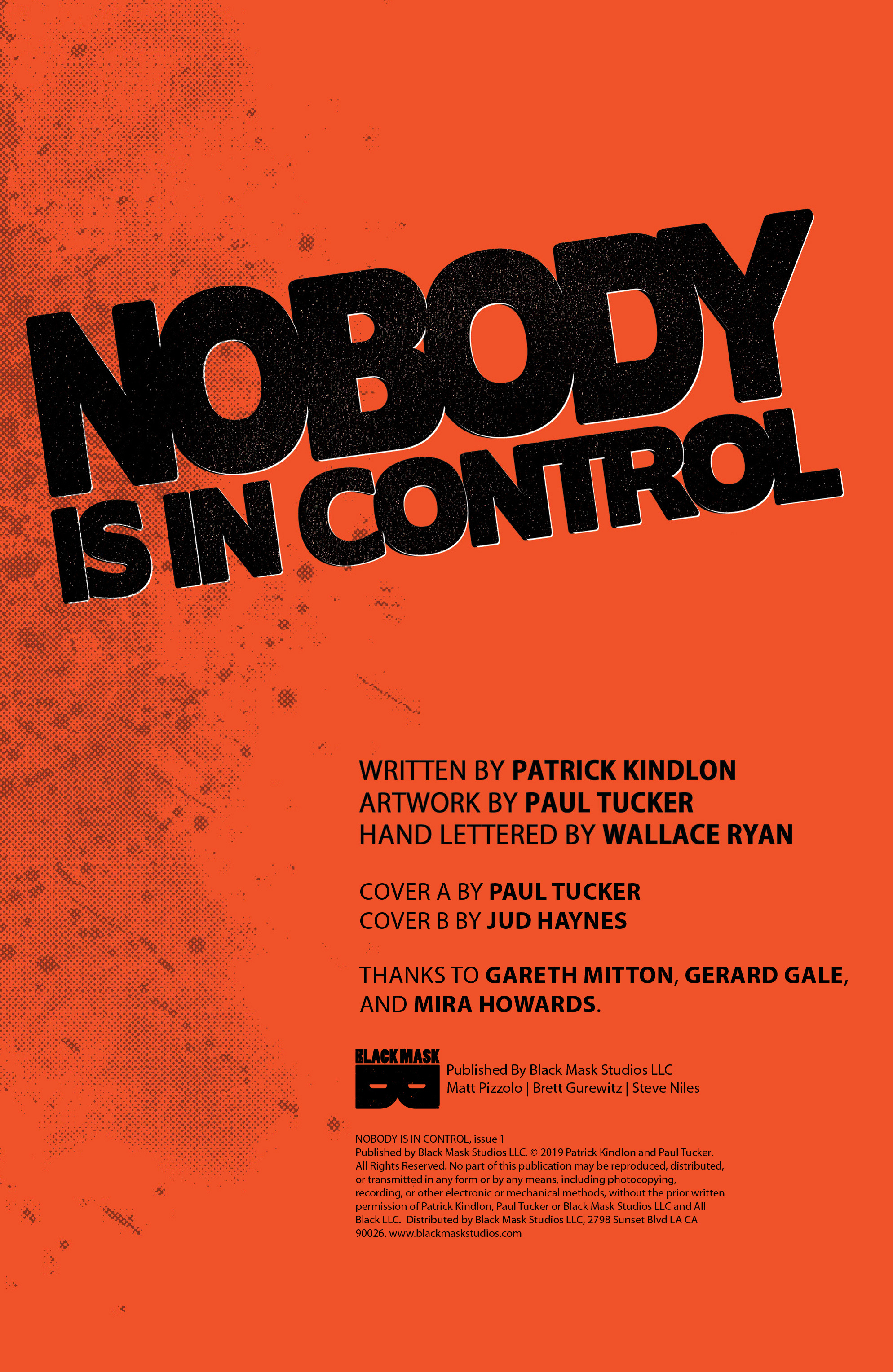 Read online Nobody Is In Control comic -  Issue #1 - 4