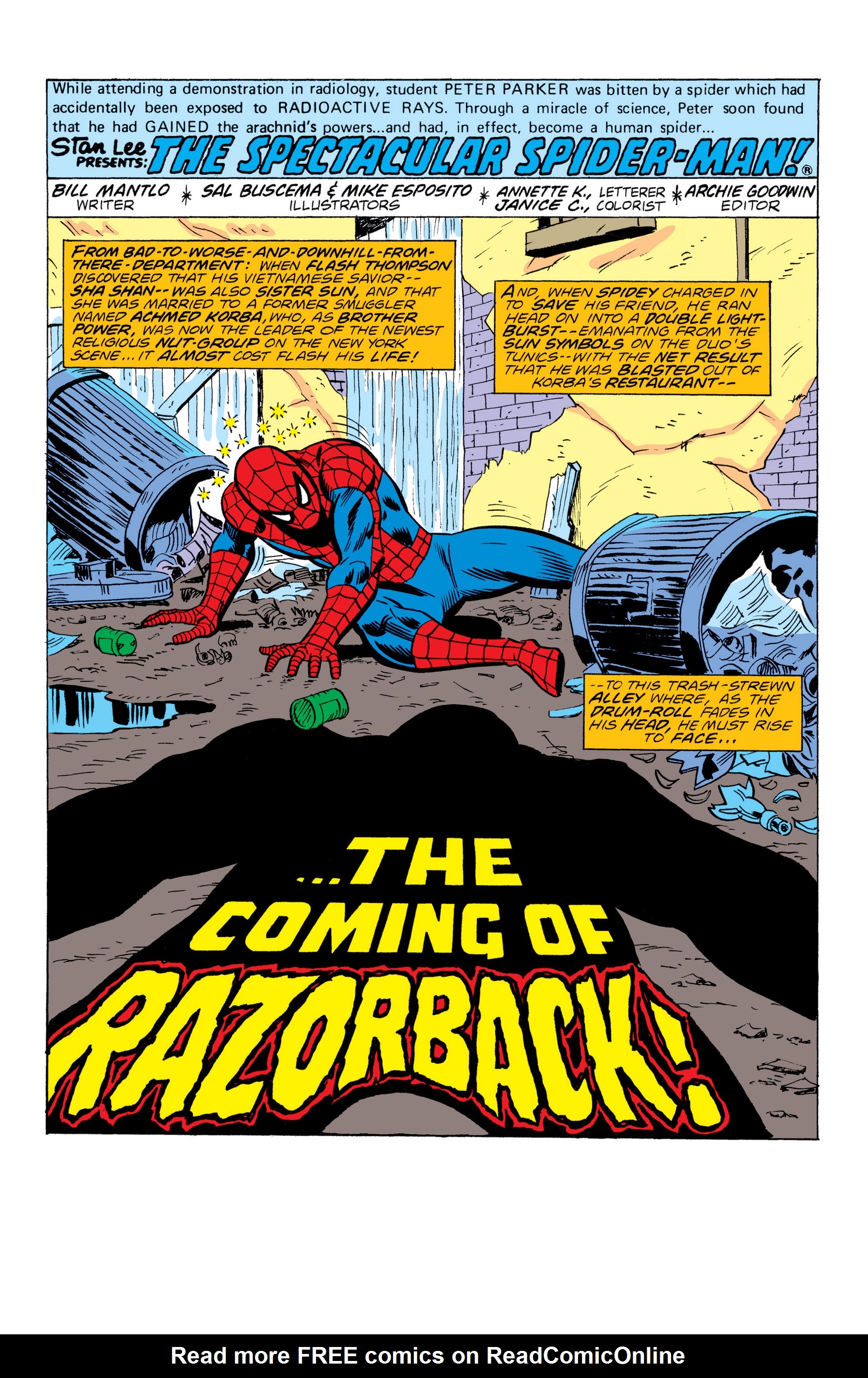 Read online Marvel Masterworks: The Spectacular Spider-Man comic -  Issue # TPB (Part 3) - 11