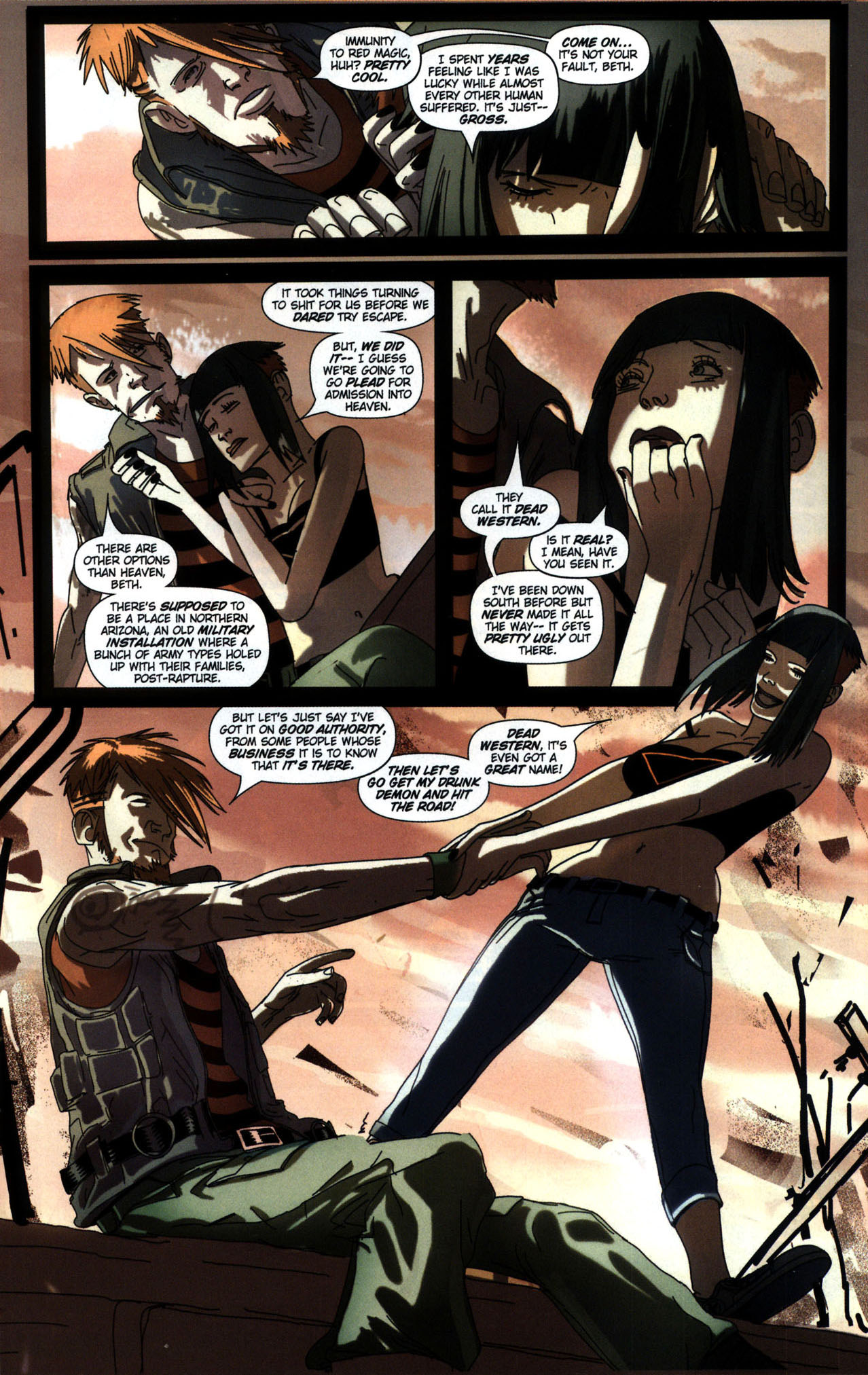 Read online Strange Girl comic -  Issue #4 - 15