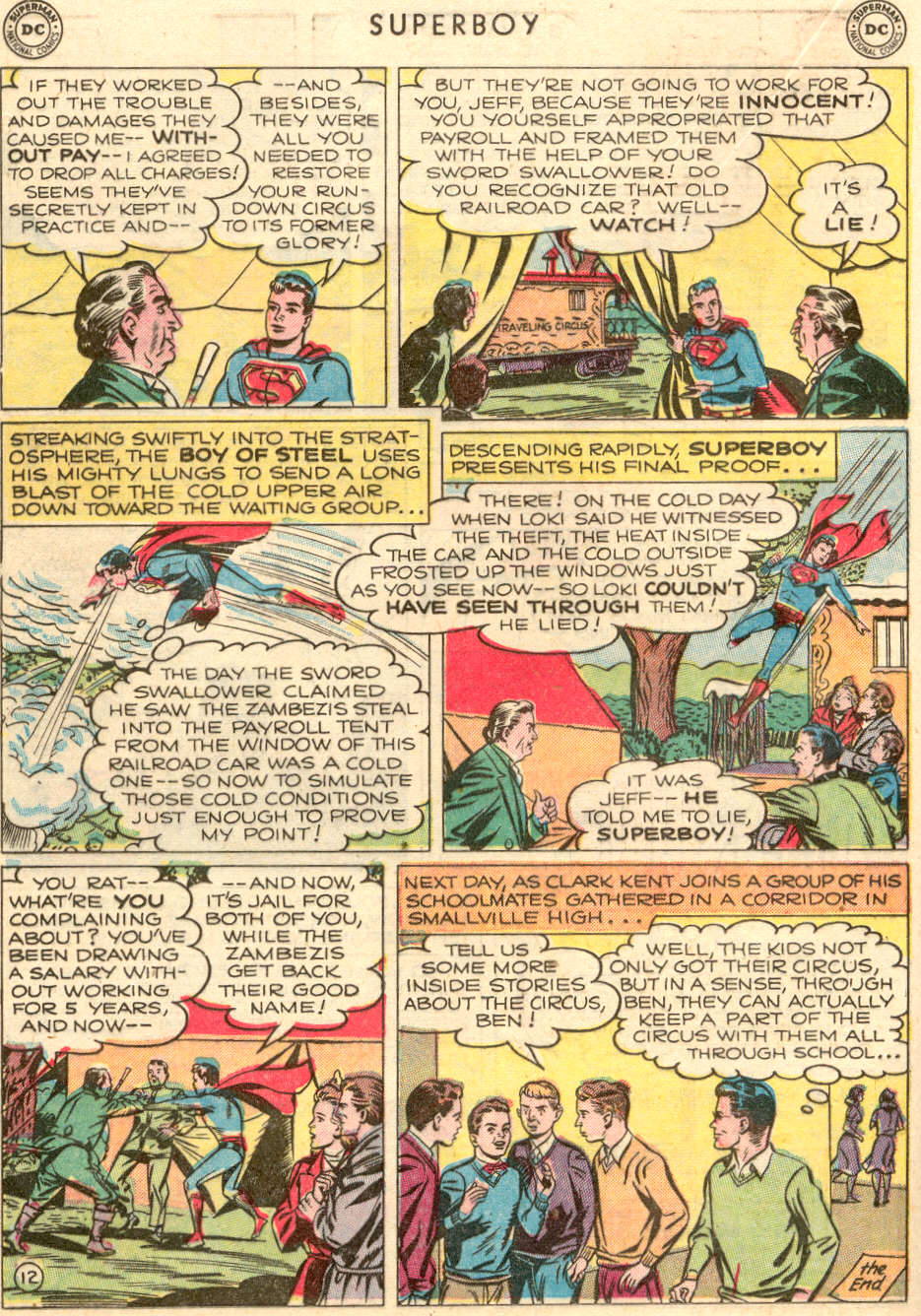 Read online Superboy (1949) comic -  Issue #16 - 25