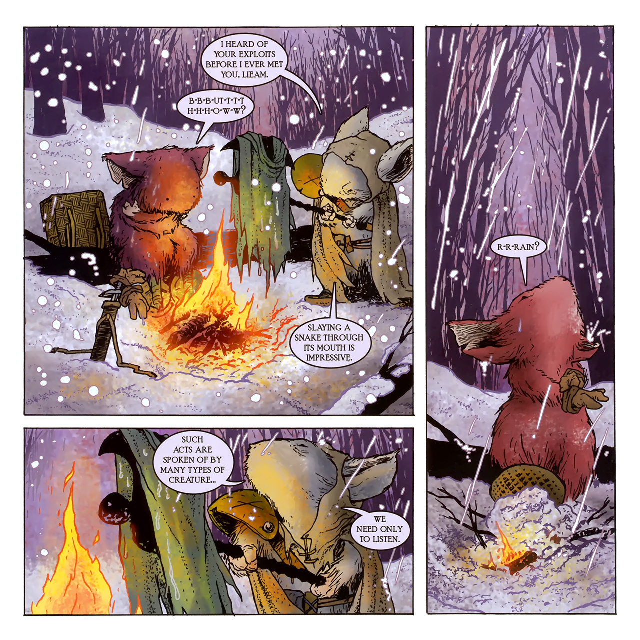 Read online Mouse Guard: Winter 1152 comic -  Issue #2 - 16