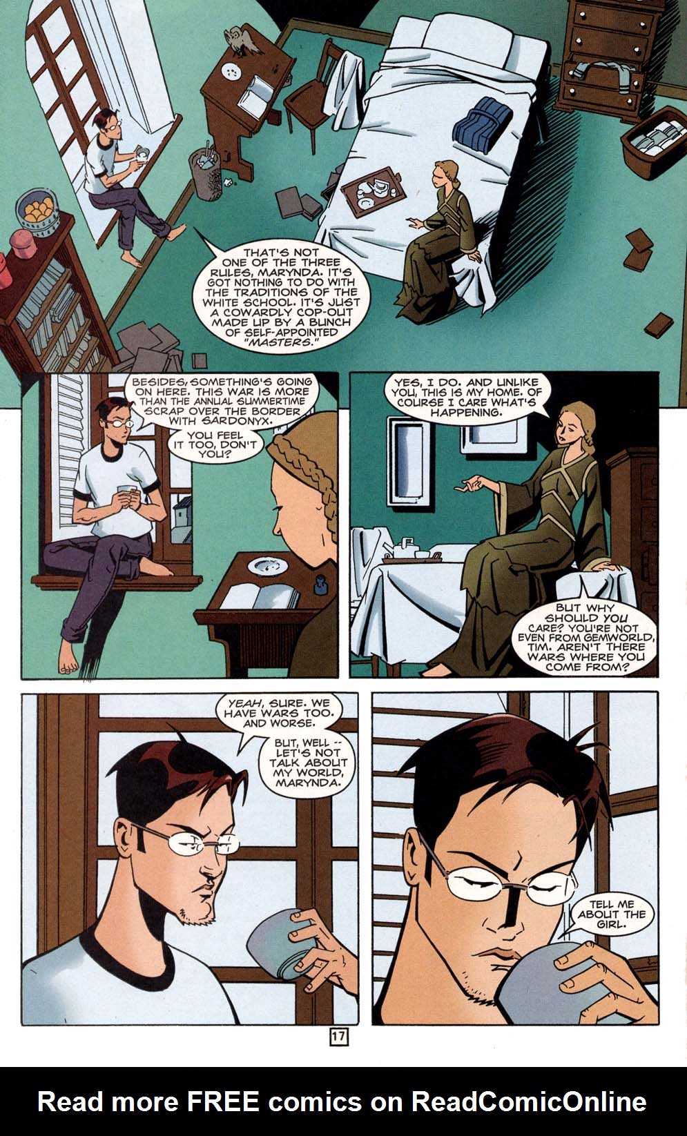 Read online Hunter:  The Age of Magic comic -  Issue #1 - 18