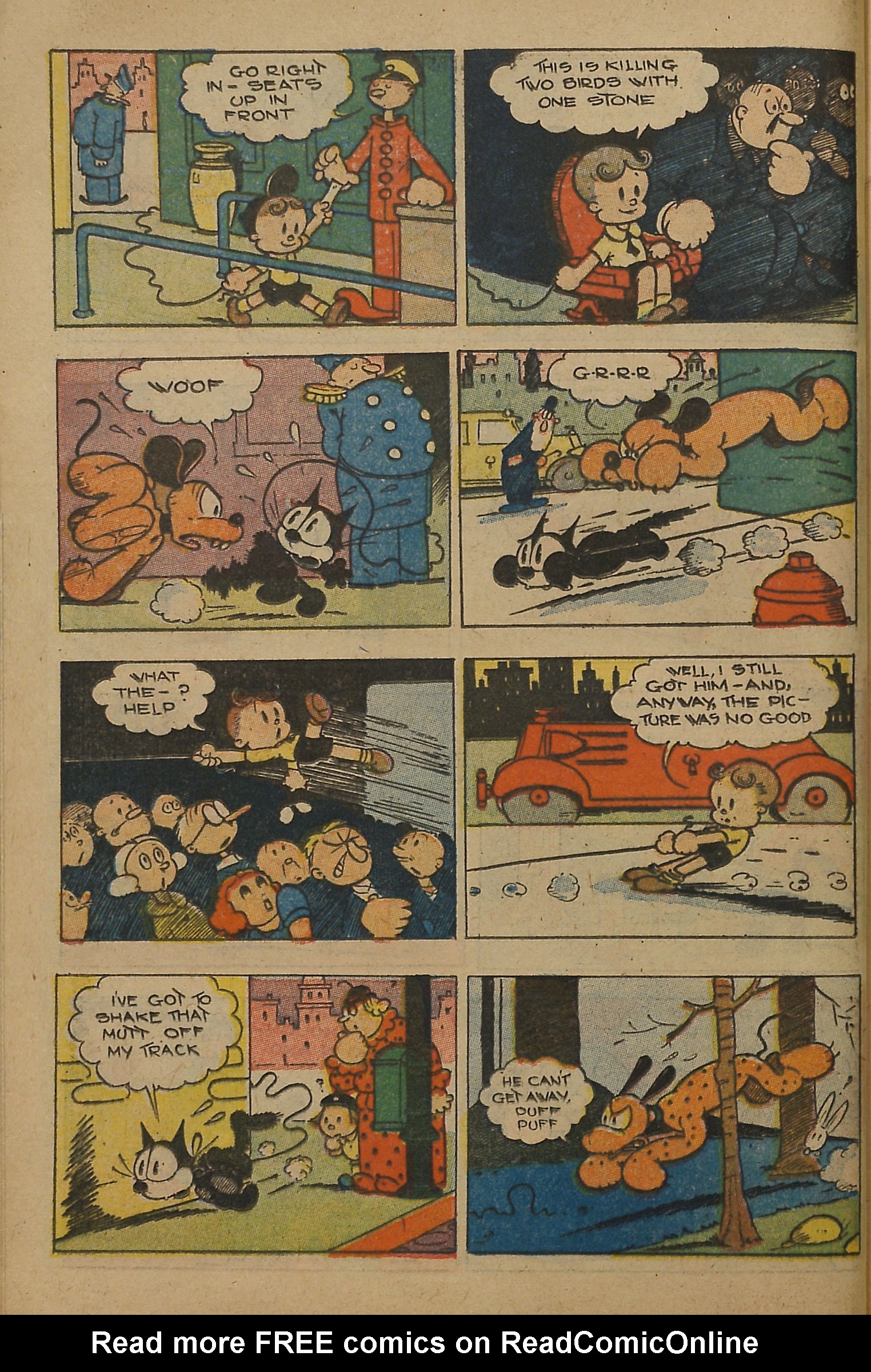 Read online Felix the Cat (1951) comic -  Issue #37 - 21