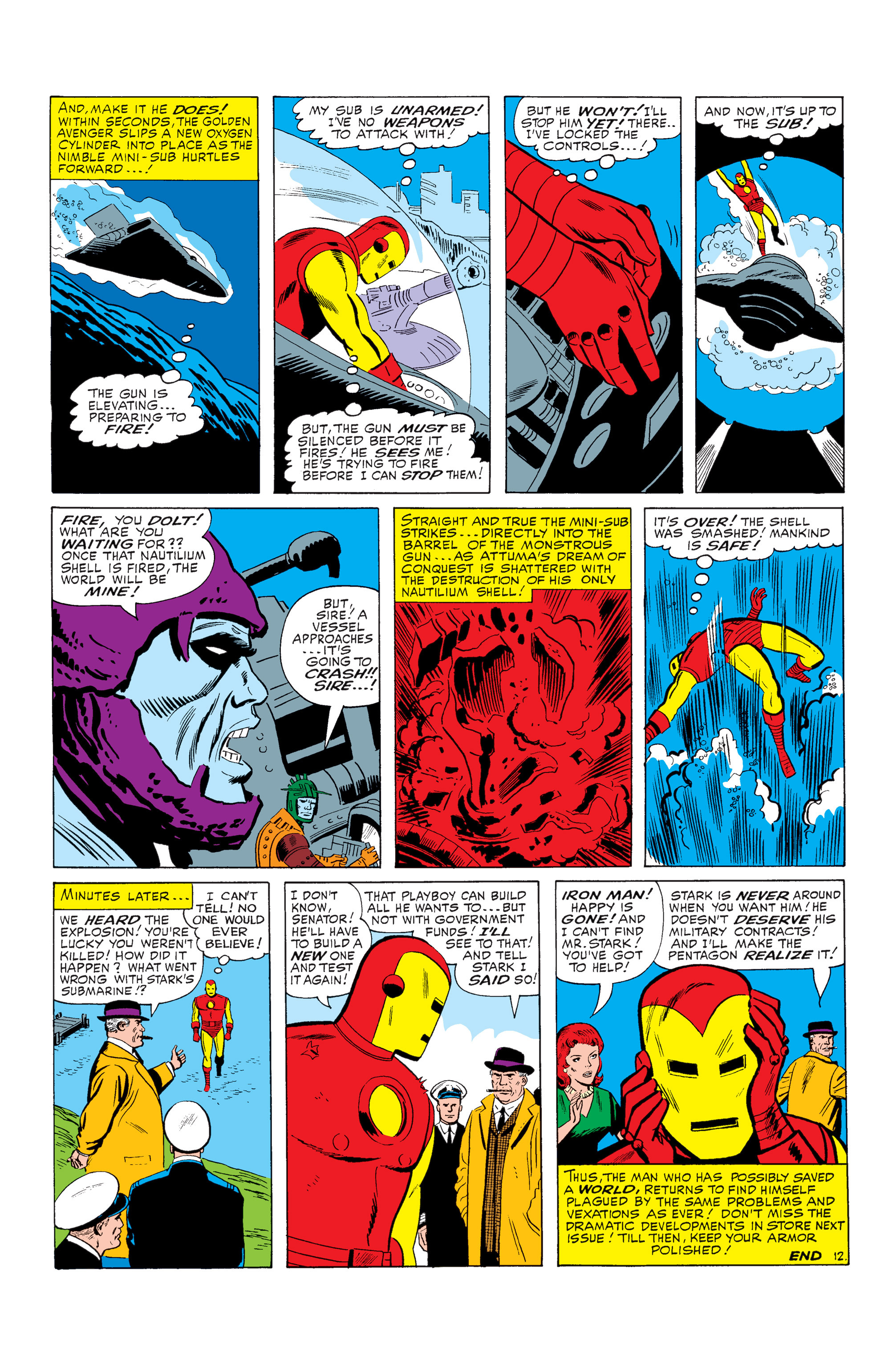 Read online Marvel Masterworks: The Invincible Iron Man comic -  Issue # TPB 3 (Part 1) - 15