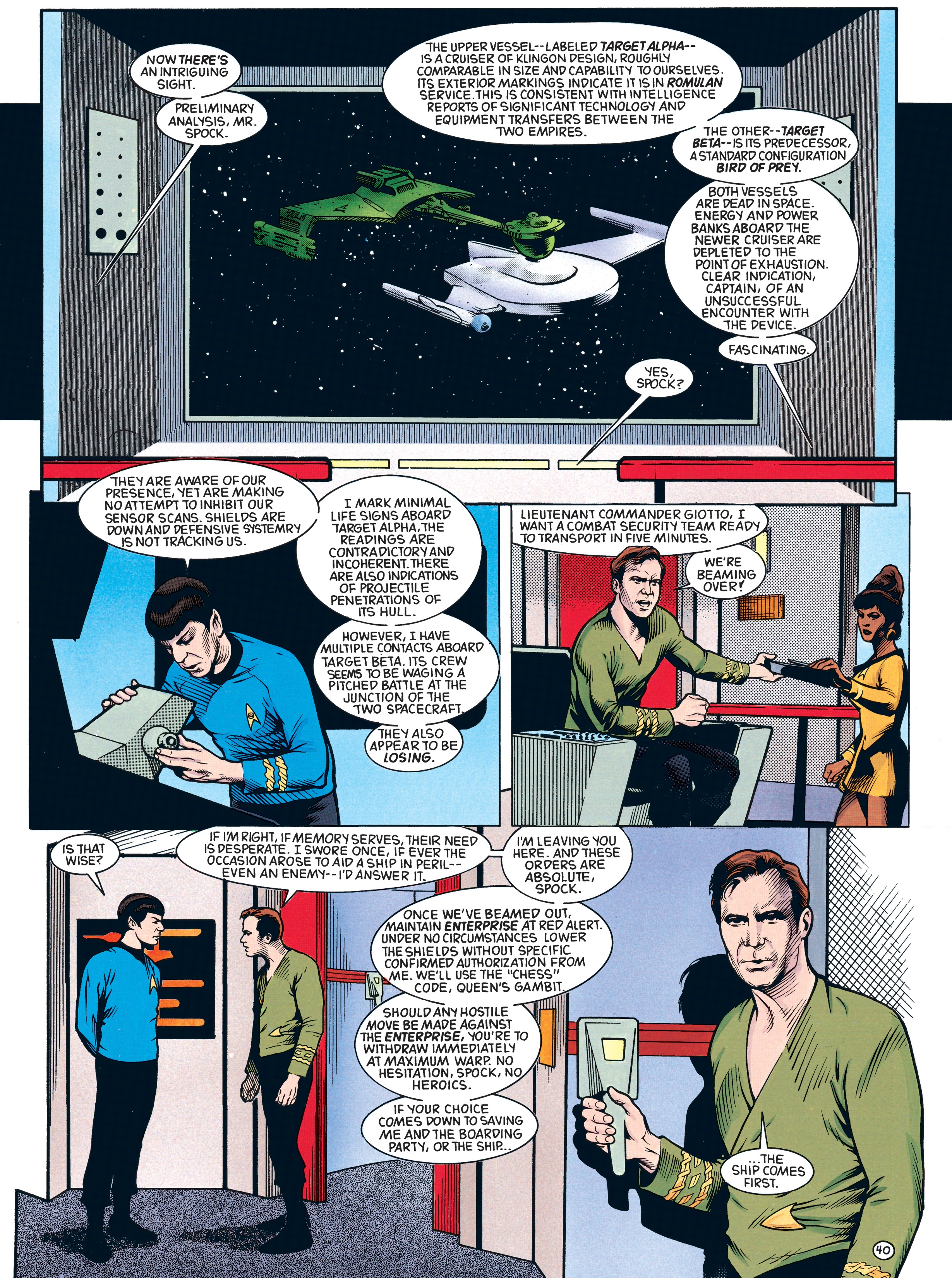Read online Star Trek: Debt of Honor Facsimile Edition comic -  Issue # TPB - 43