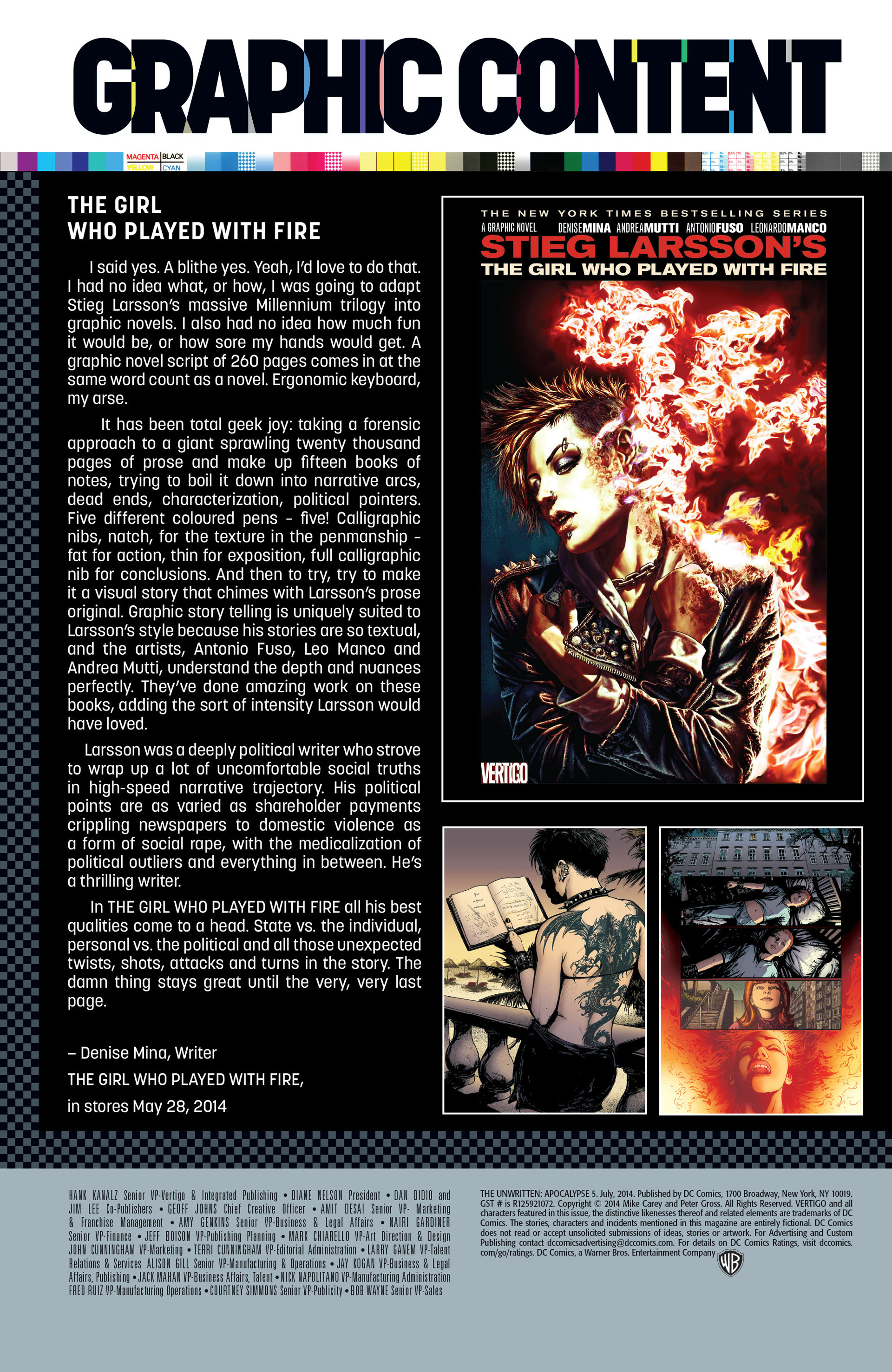 Read online The Unwritten: Apocalypse comic -  Issue #5 - 24