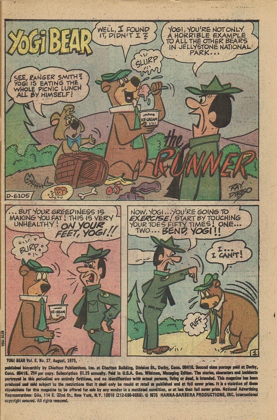 Read online Yogi Bear (1970) comic -  Issue #27 - 3