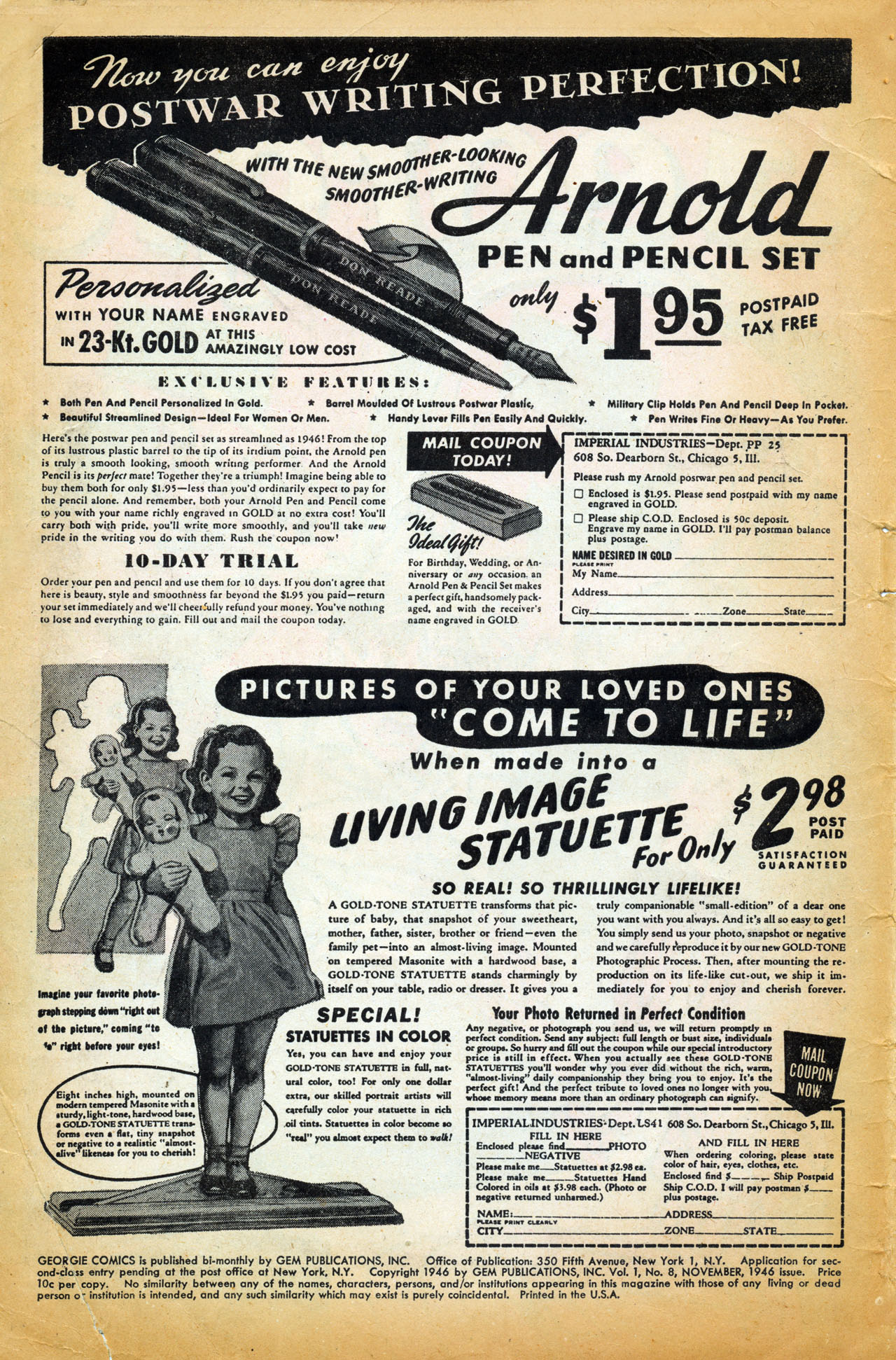 Read online Georgie Comics (1945) comic -  Issue #8 - 2