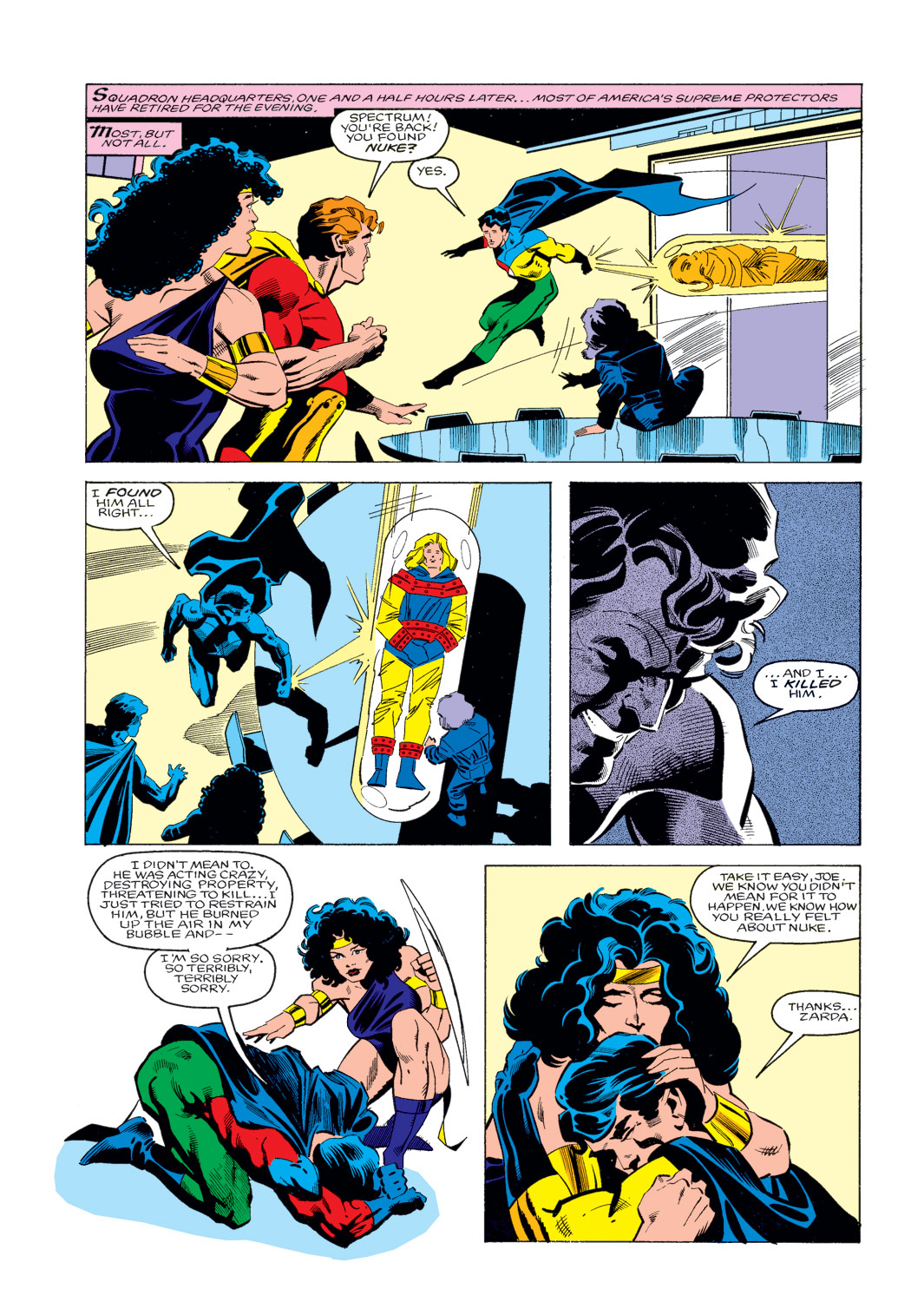 Read online Squadron Supreme (1985) comic -  Issue #3 - 24