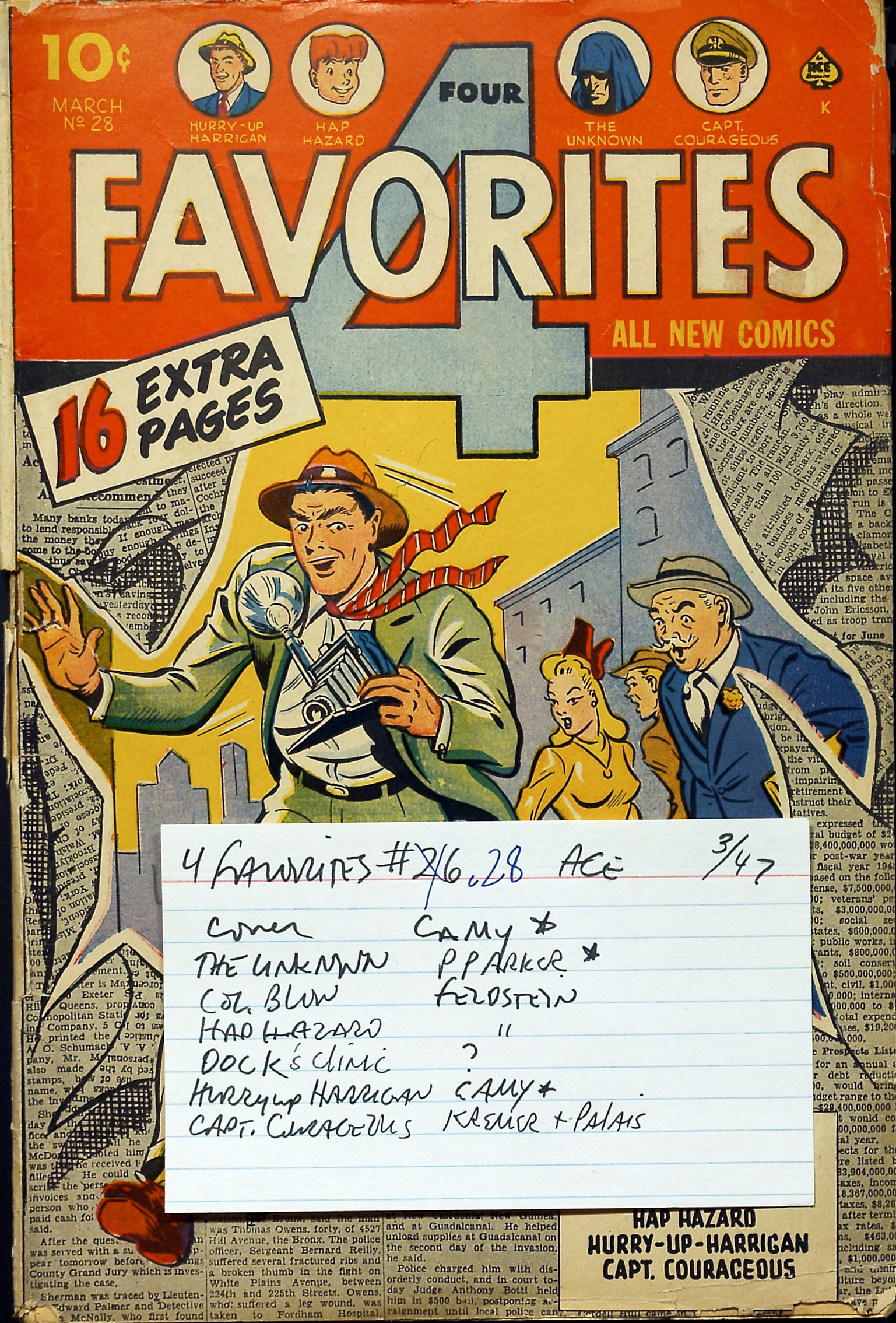Read online Four Favorites comic -  Issue #28 - 53