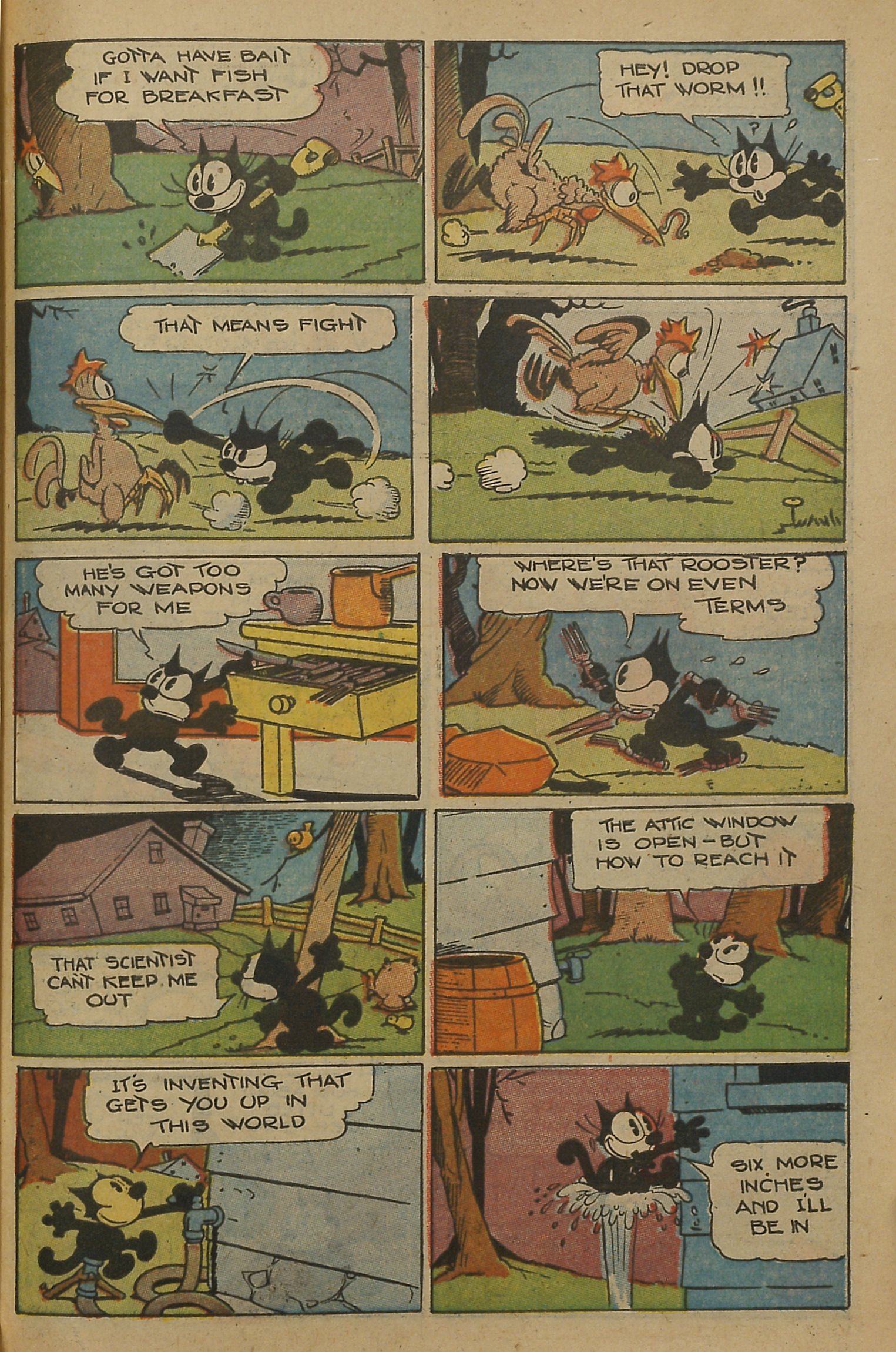 Read online Felix the Cat (1951) comic -  Issue #37 - 40