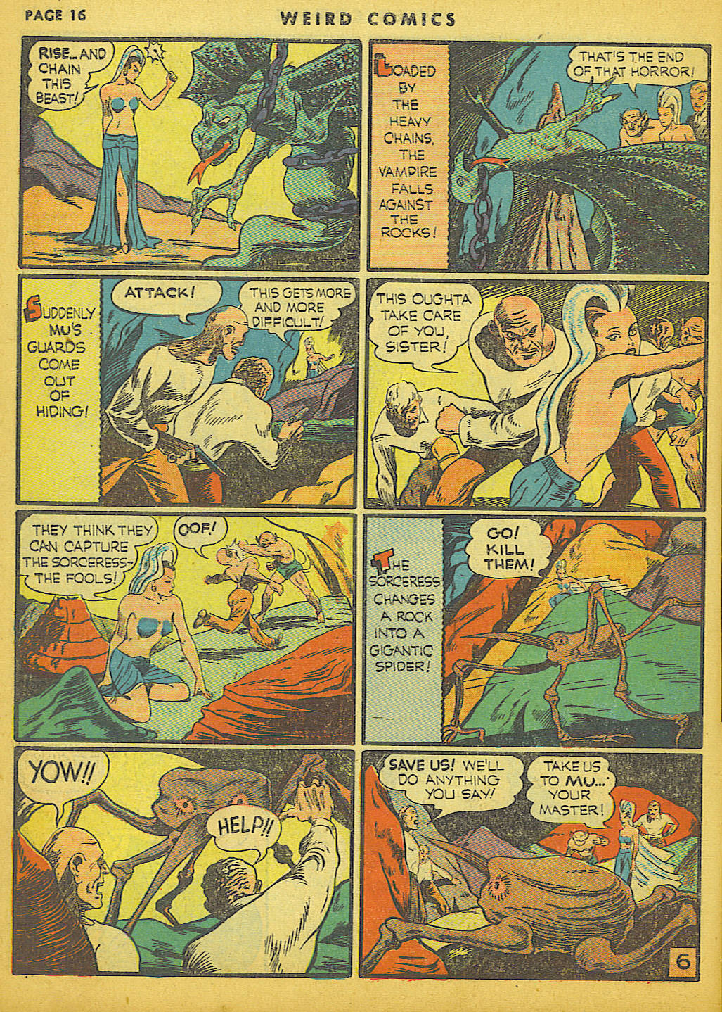 Read online Weird Comics comic -  Issue #11 - 18