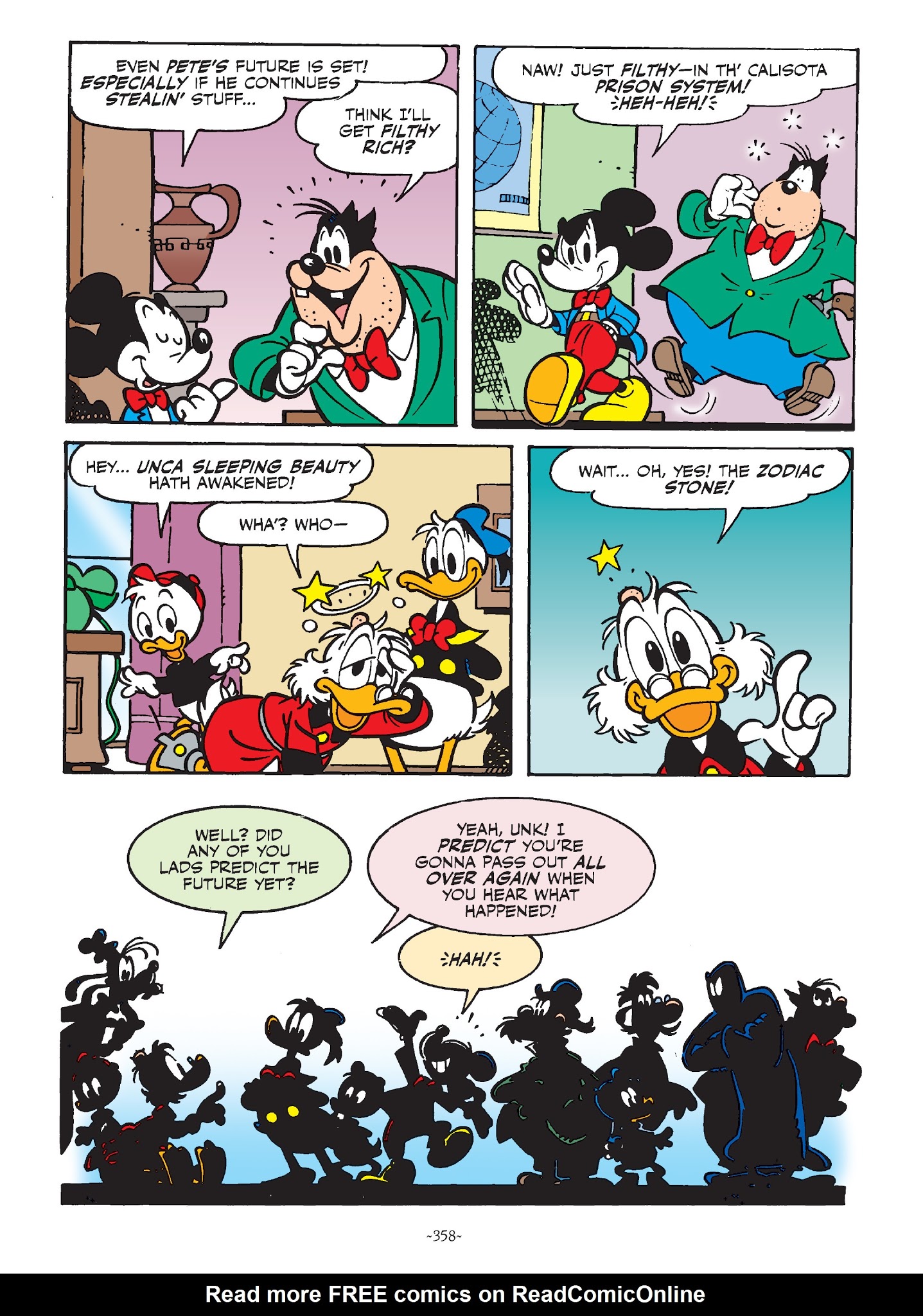 Read online Mickey and Donald: The Search For the Zodiac Stone comic -  Issue # TPB - 357