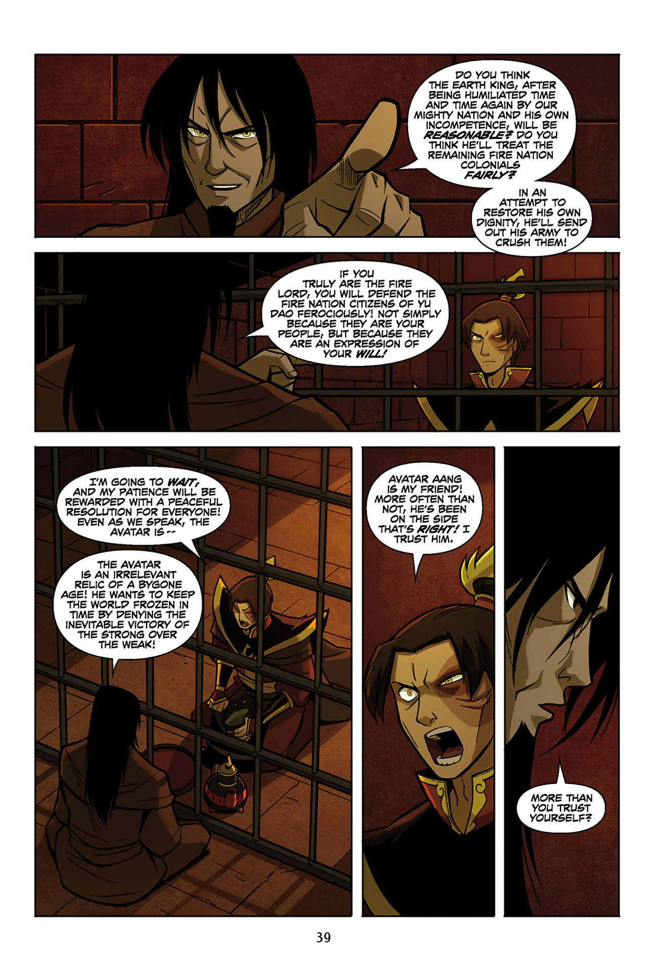 Read online Nickelodeon Avatar: The Last Airbender - The Promise comic -  Issue # Part 2 - 40