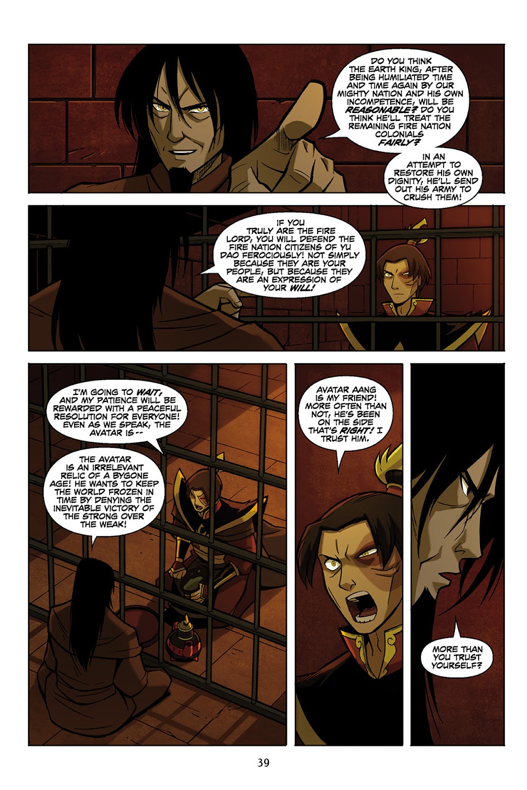 Nickelodeon Avatar: The Last Airbender - The Promise issue Part 2 - Page 40