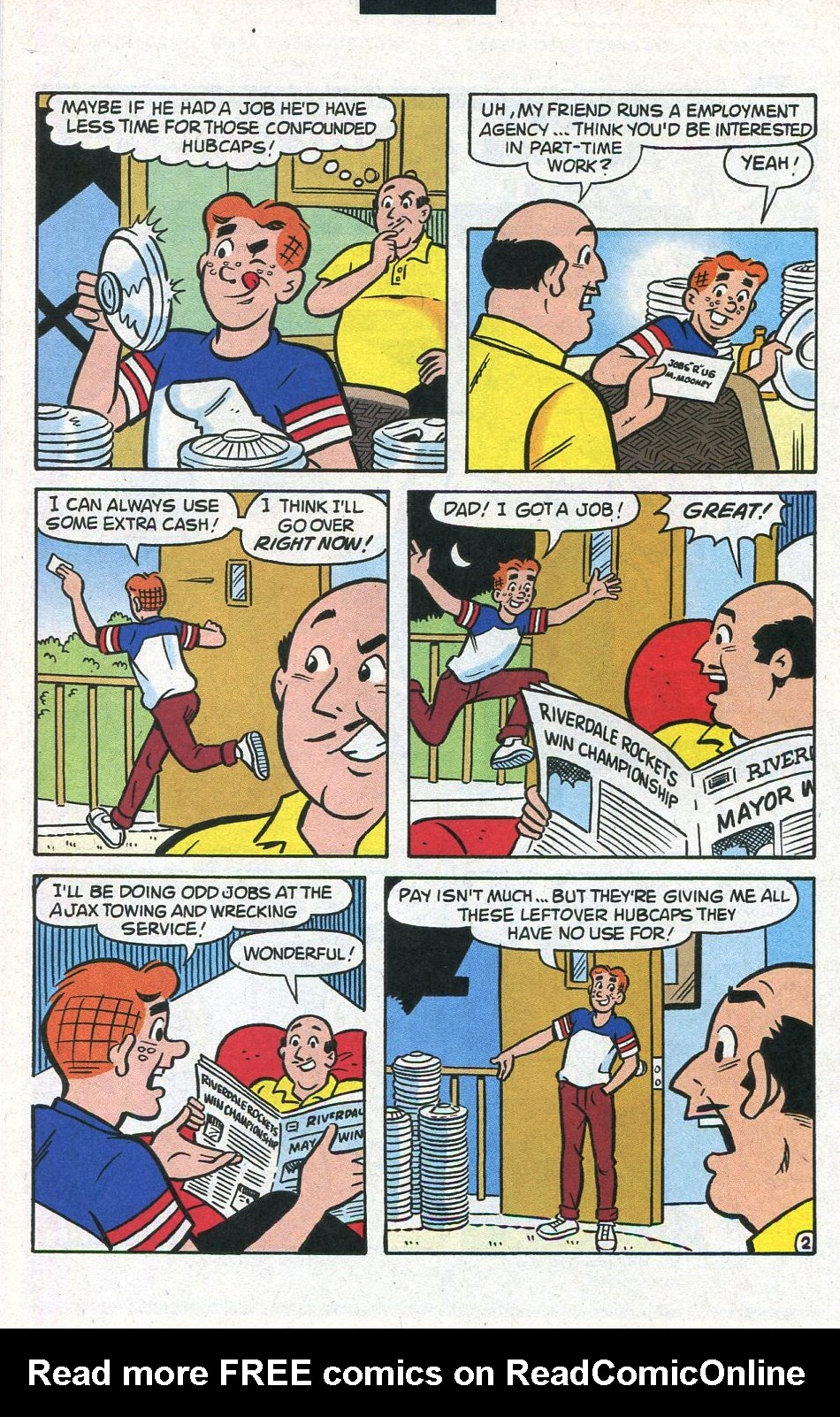 Read online Archie's Vacation Special comic -  Issue #6 - 28