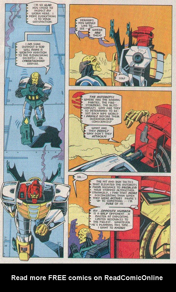 Read online Transformers: Generation 2 comic -  Issue #5 - 7