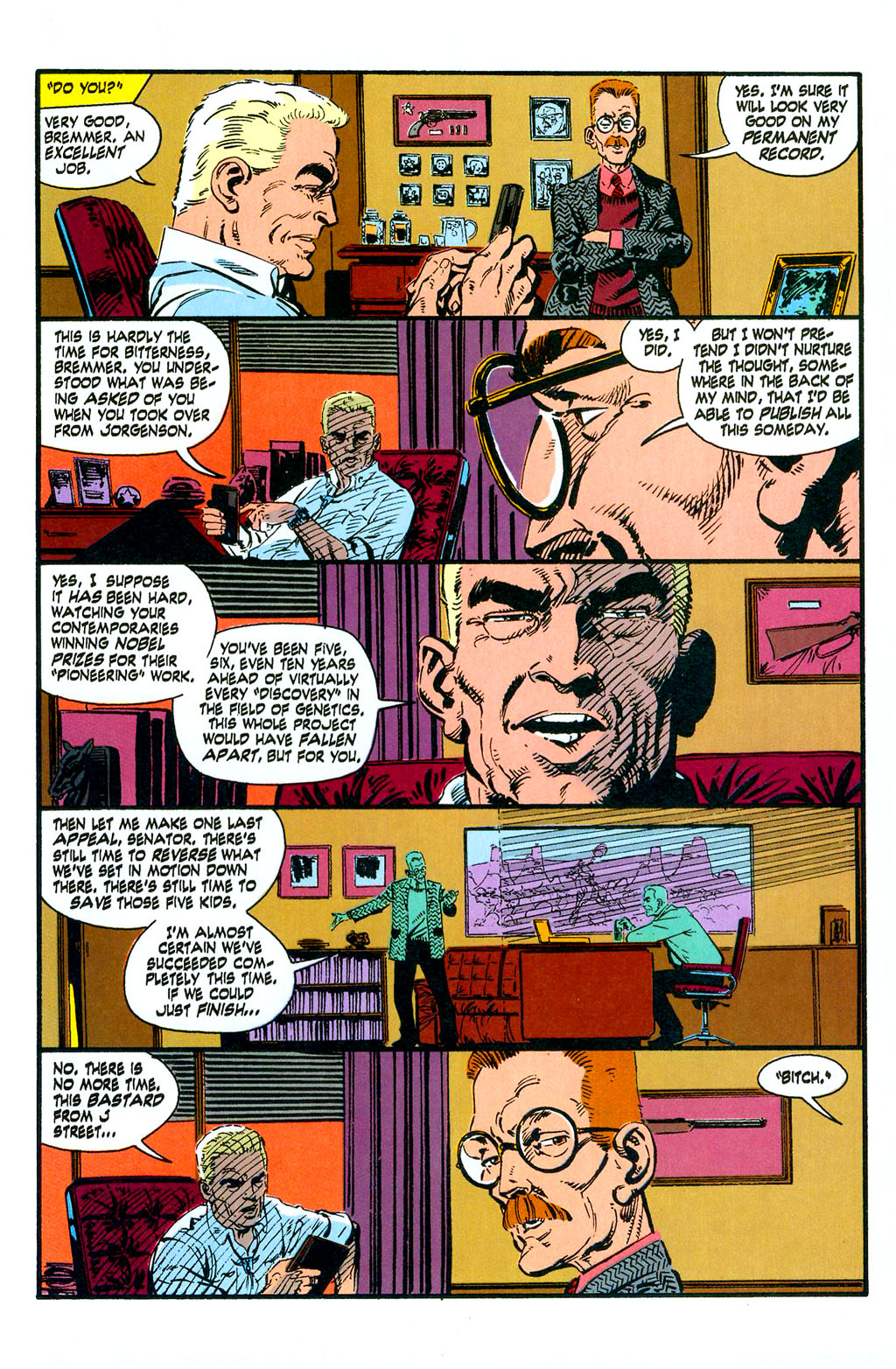 Read online John Byrne's Next Men (1992) comic -  Issue # TPB 1 - 33