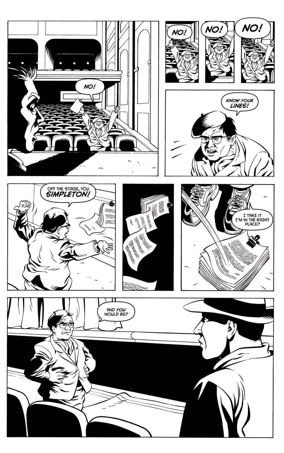 Read online Moonstone Noir: Johnny Dollar comic -  Issue # Full - 7