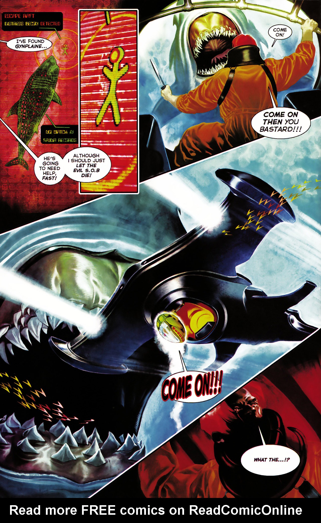 Read online Shark-Man comic -  Issue #1 - 6