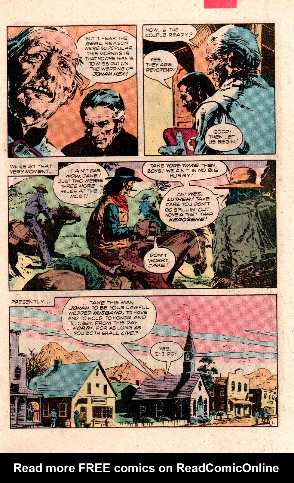 Read online Jonah Hex (1977) comic -  Issue #45 - 15