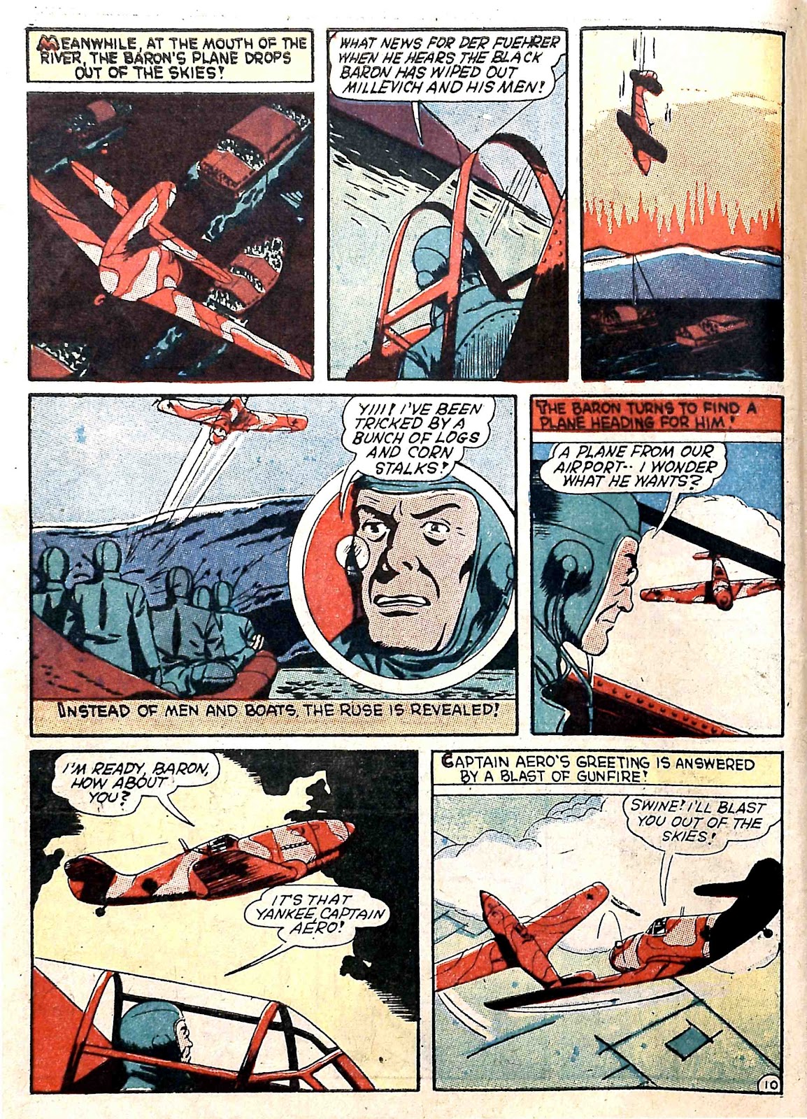 Captain Aero Comics issue 8 - Page 12