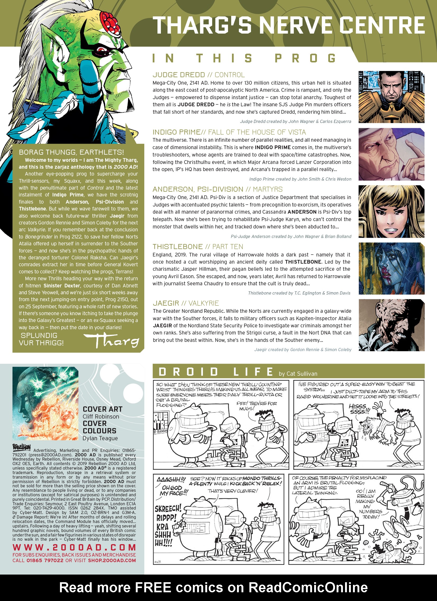 Read online 2000 AD comic -  Issue #2144 - 2