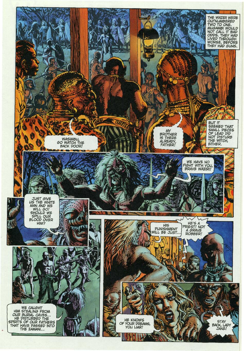 Read online Edgar Rice Burroughs' Tarzan: The Rivers of Blood comic -  Issue #2 - 4