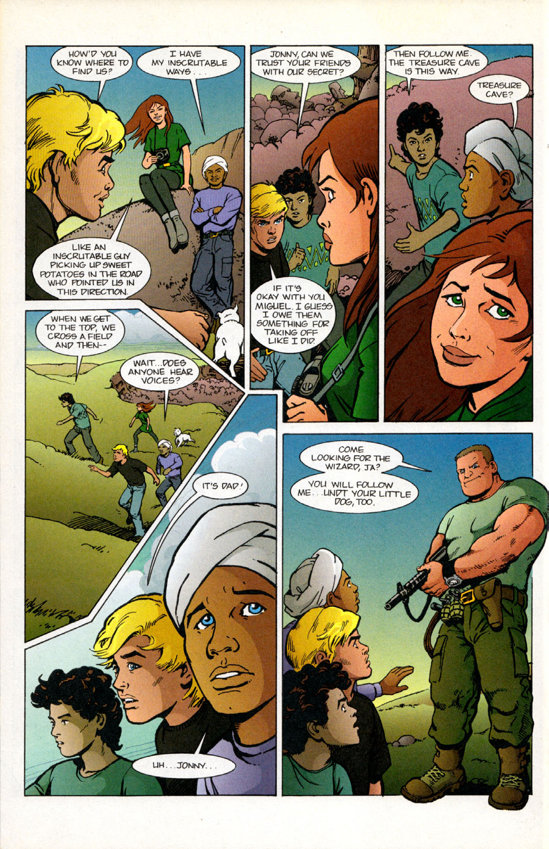 Read online The Real Adventures of Jonny Quest comic -  Issue #12 - 24