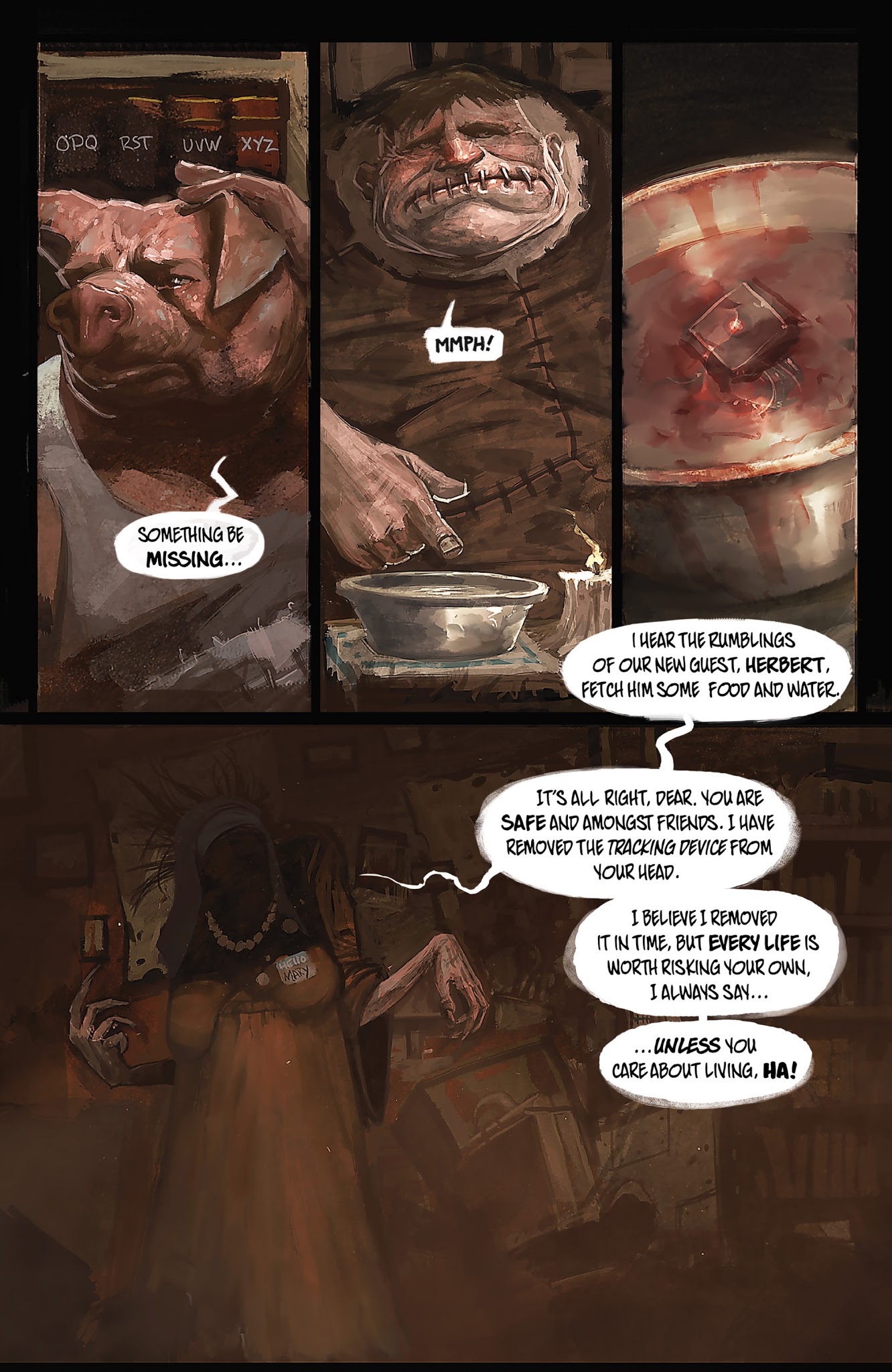 Read online Oink: Heaven's Butcher comic -  Issue # TPB - 61