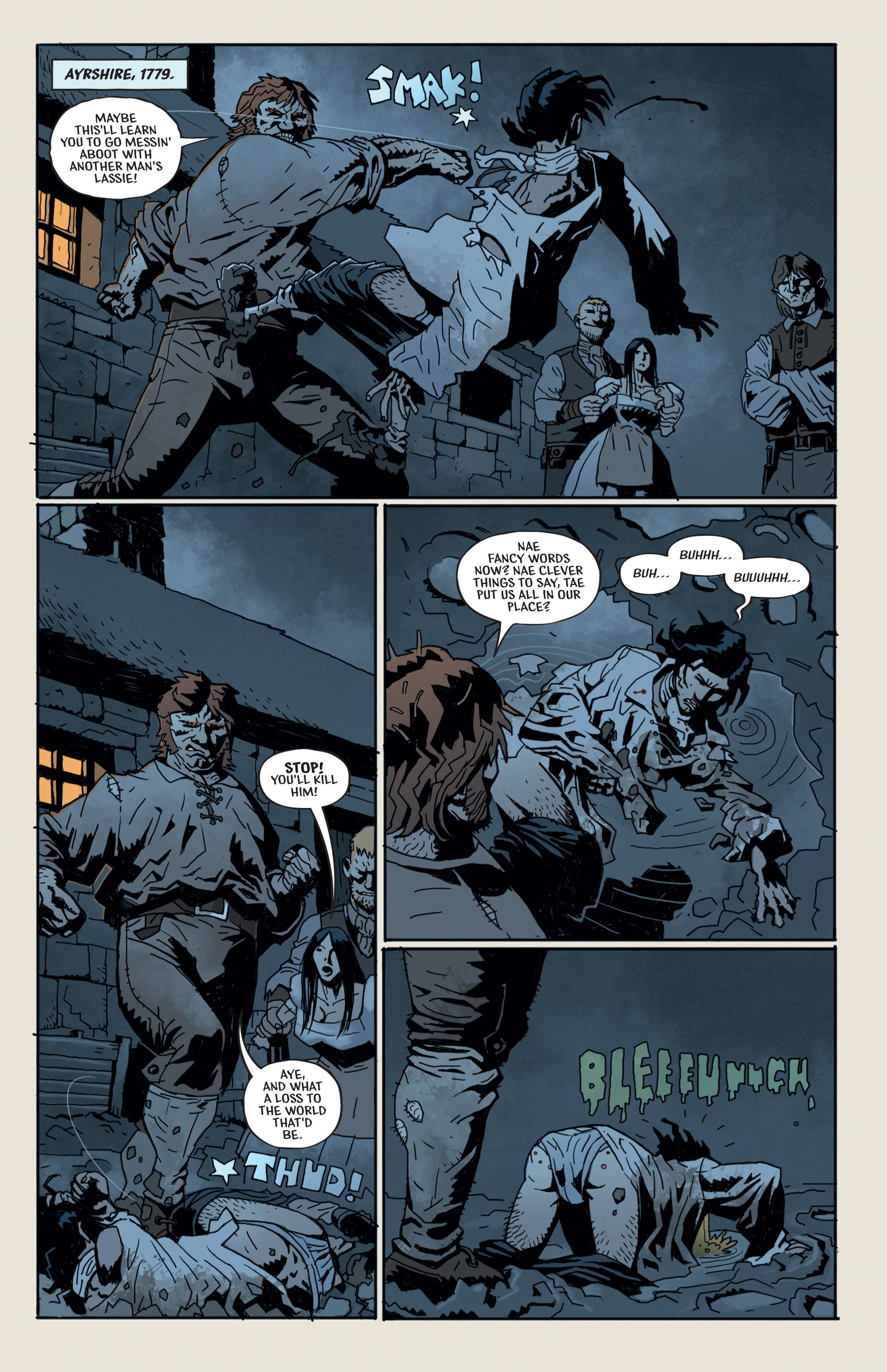 Read online Robbie Burns: Witch Hunter comic -  Issue # TPB - 8