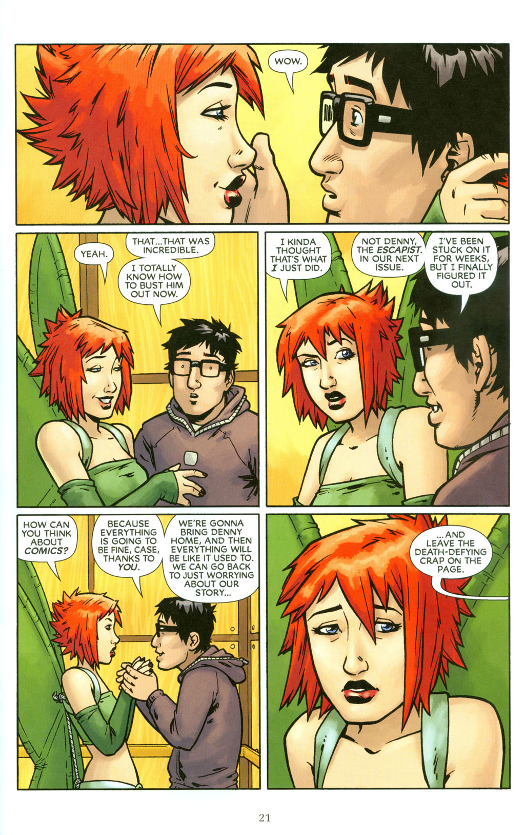 Read online The Escapists comic -  Issue #5 - 23