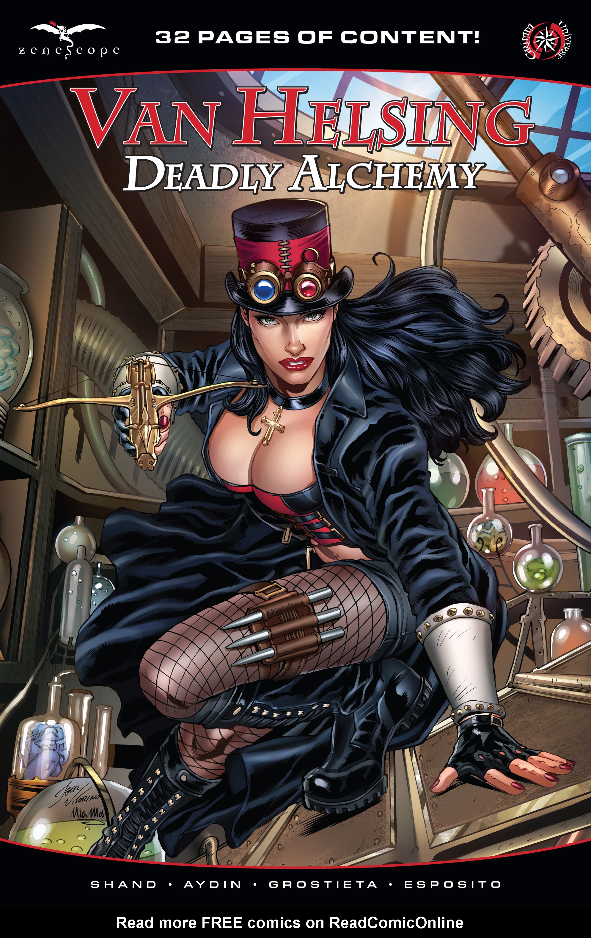 Read online Van Helsing: Deadly Alchemy comic -  Issue # Full - 1