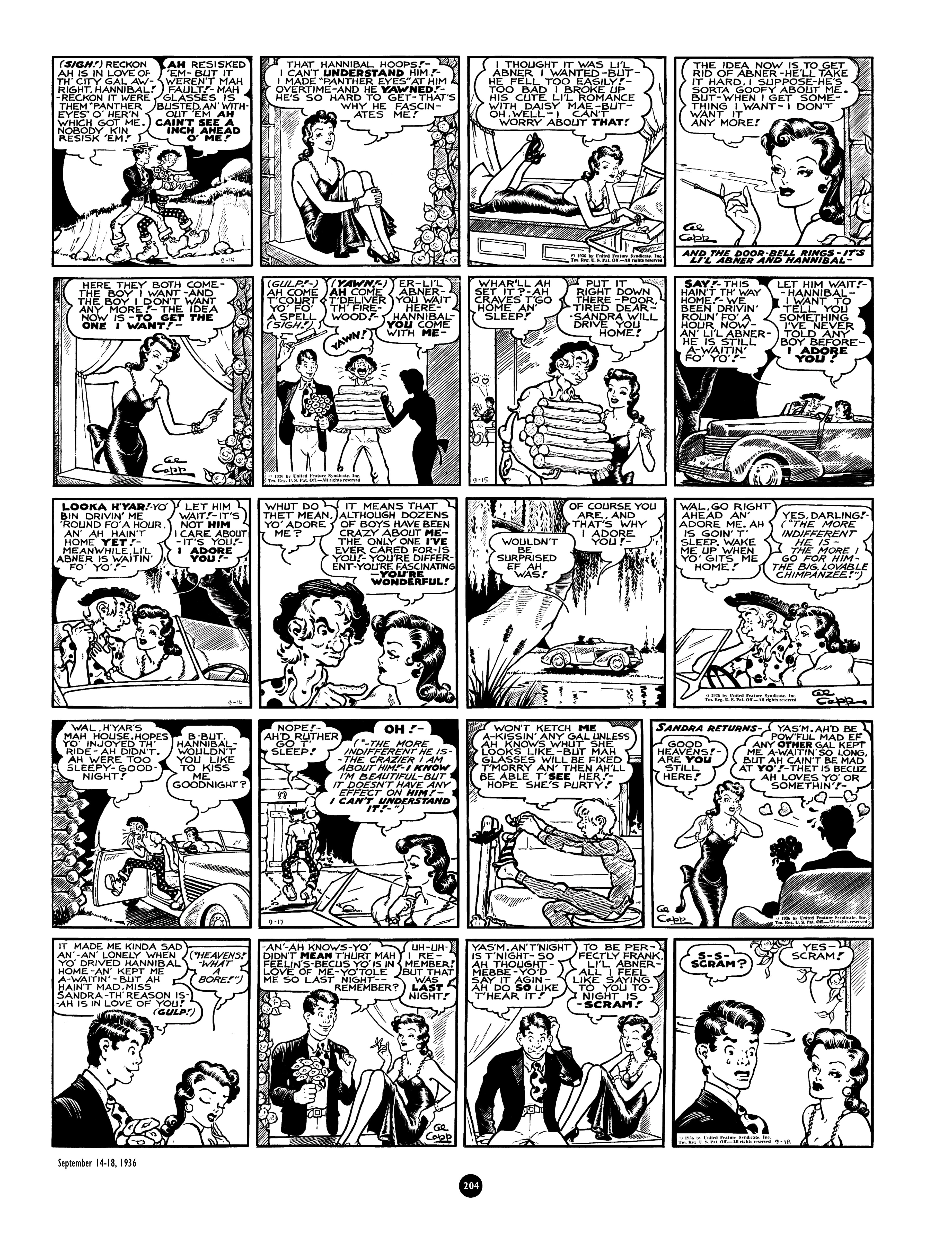 Read online Al Capp's Li'l Abner Complete Daily & Color Sunday Comics comic -  Issue # TPB 1 (Part 3) - 6