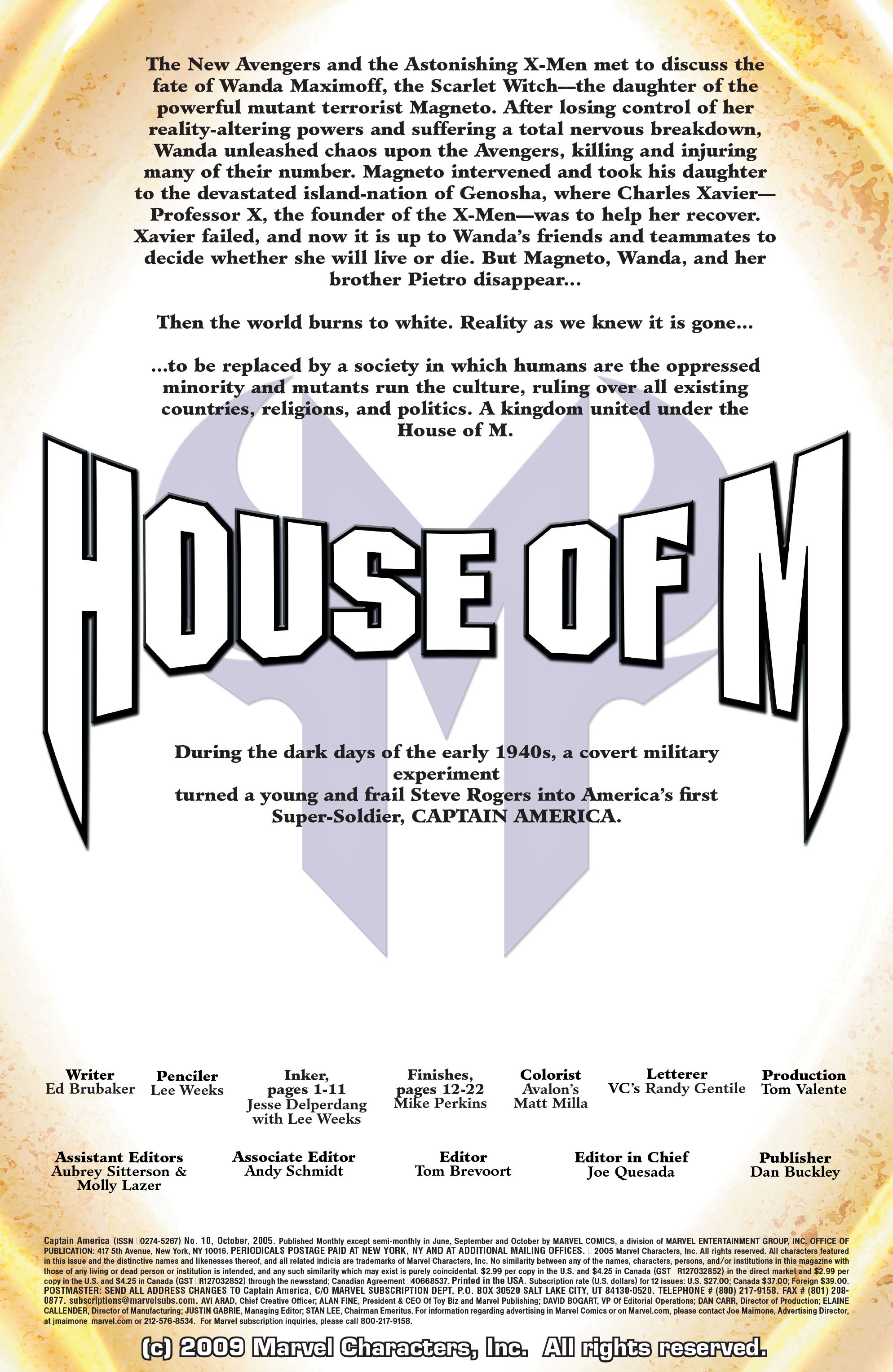Read online House of M: World of M Featuring Wolverine comic -  Issue # TPB - 104