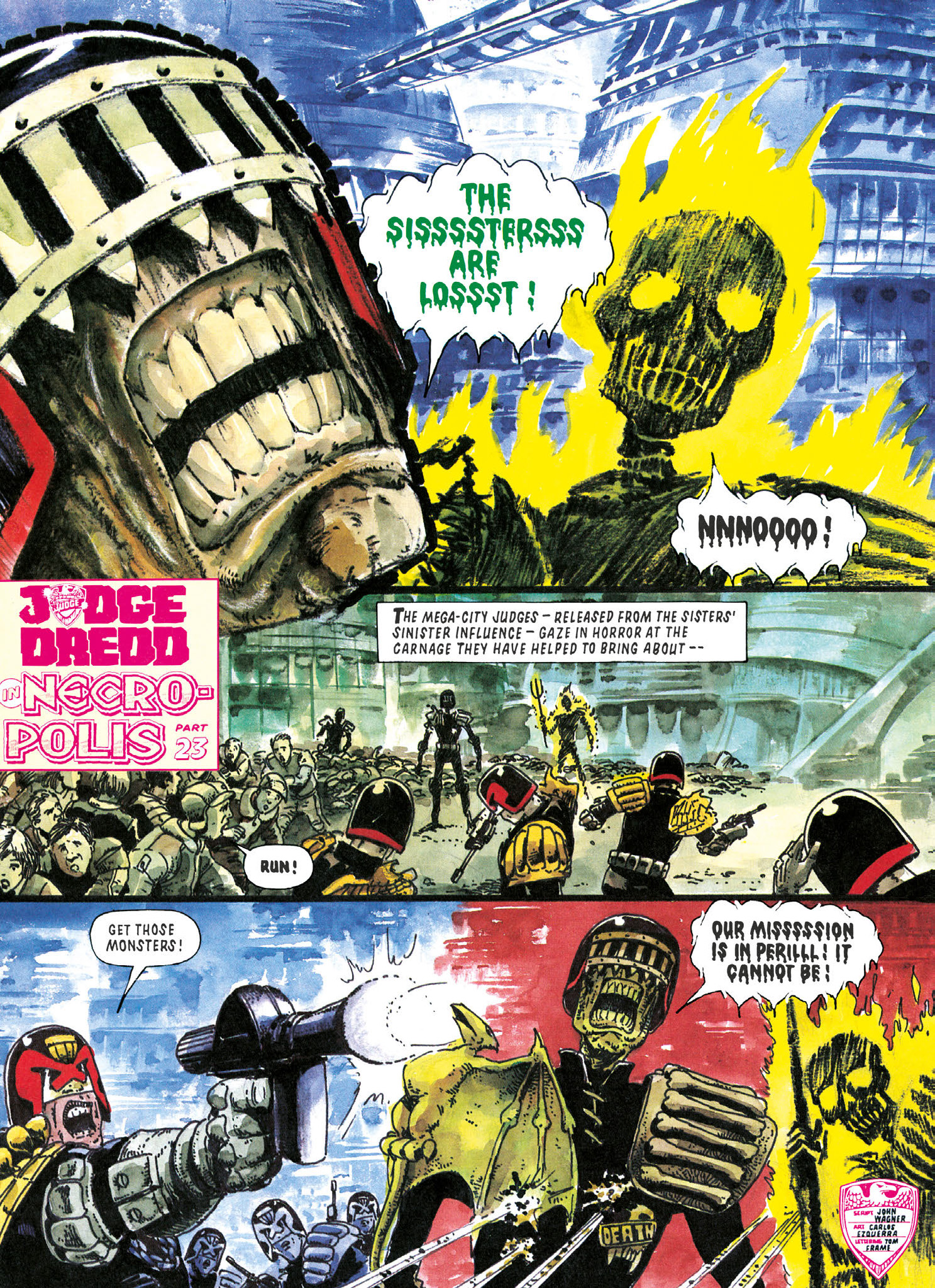 Read online Essential Judge Dredd: Necropolis comic -  Issue # TPB (Part 2) - 93