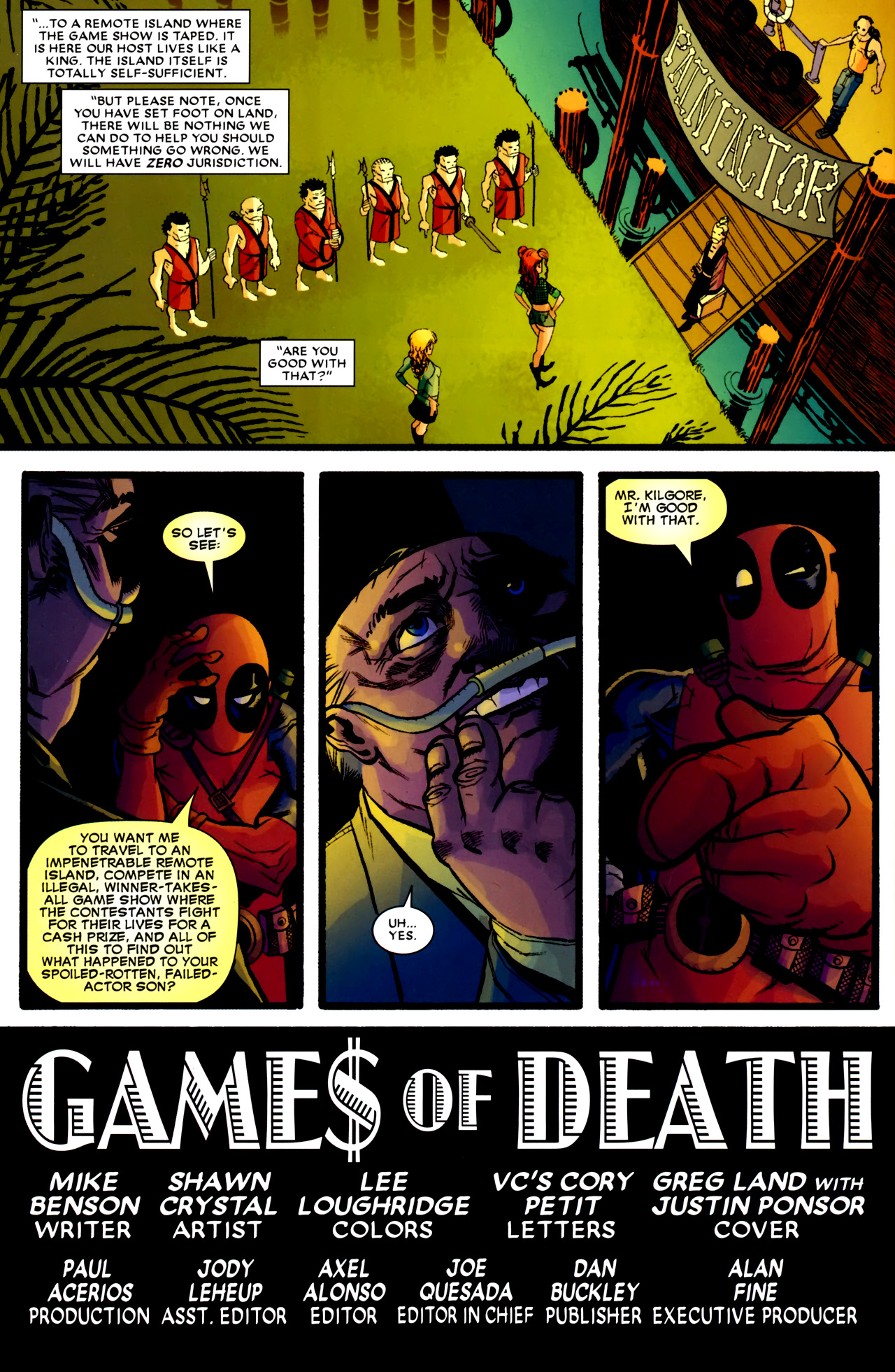 Read online Deadpool: Games of Death comic -  Issue # Full - 9