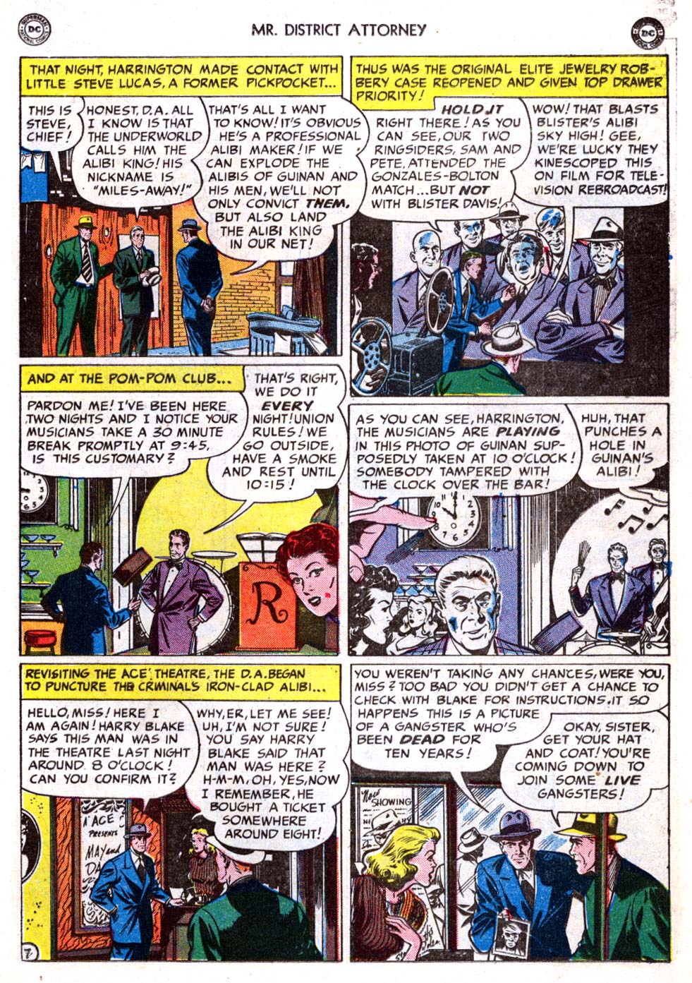 Read online Mr. District Attorney comic -  Issue #14 - 21