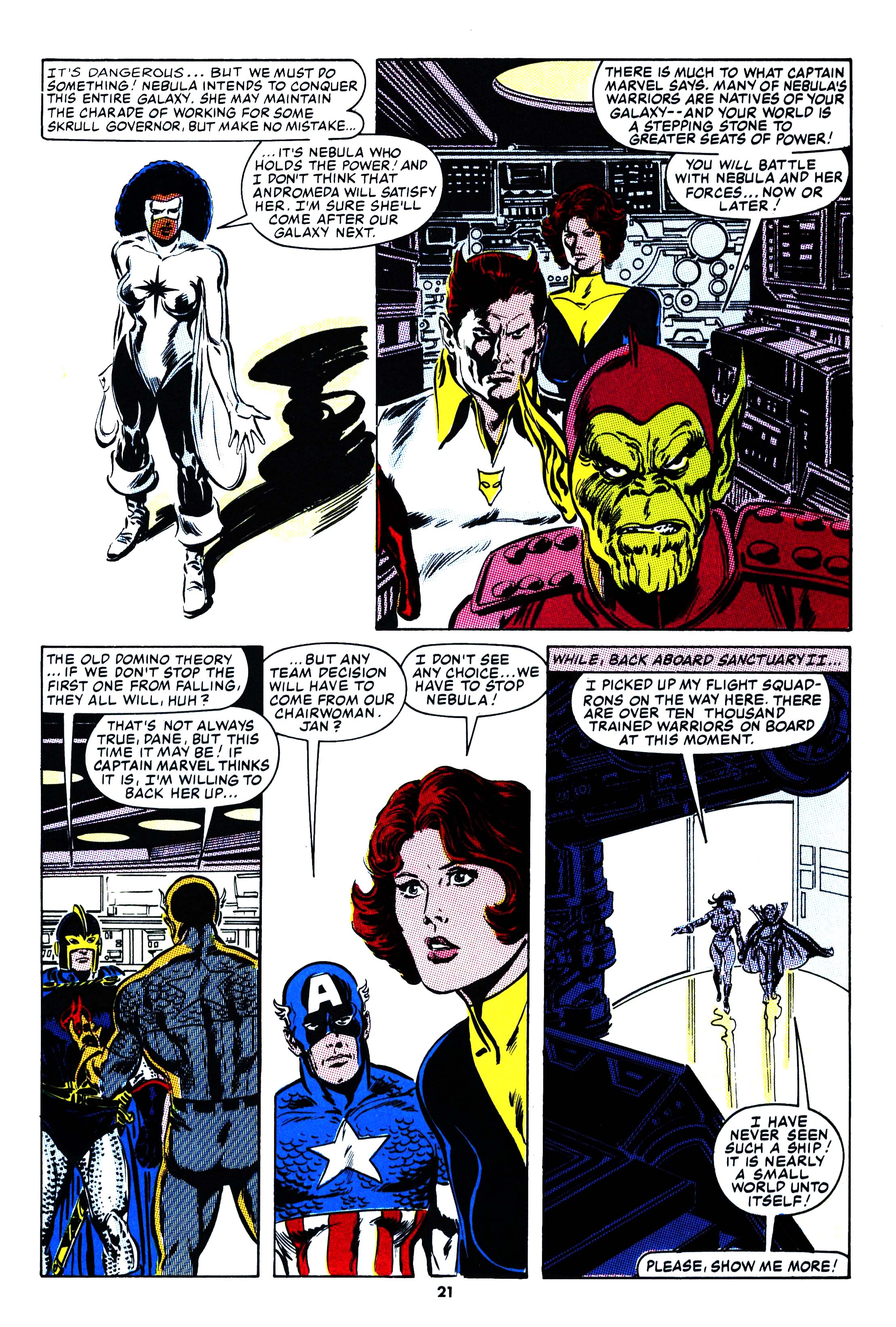 Read online Secret Wars (1985) comic -  Issue #48 - 21